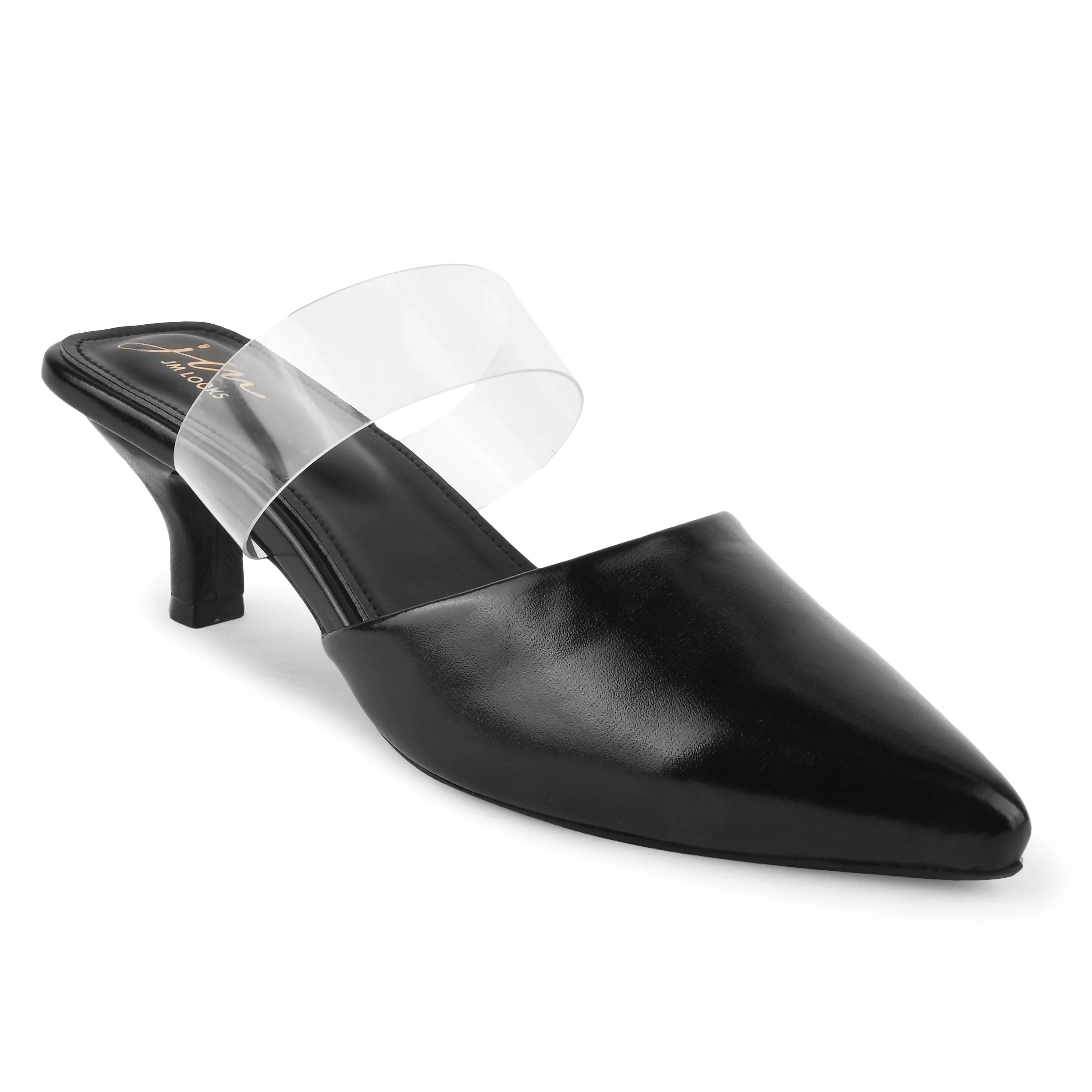 Pencil Black Heels For Women - Image 6