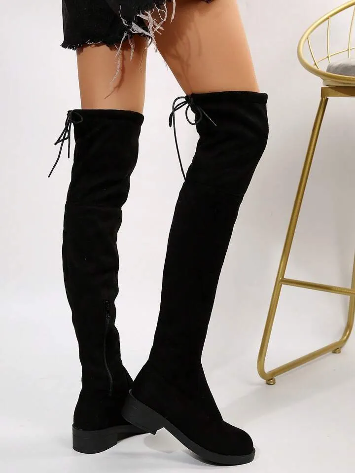 Platform boots for women