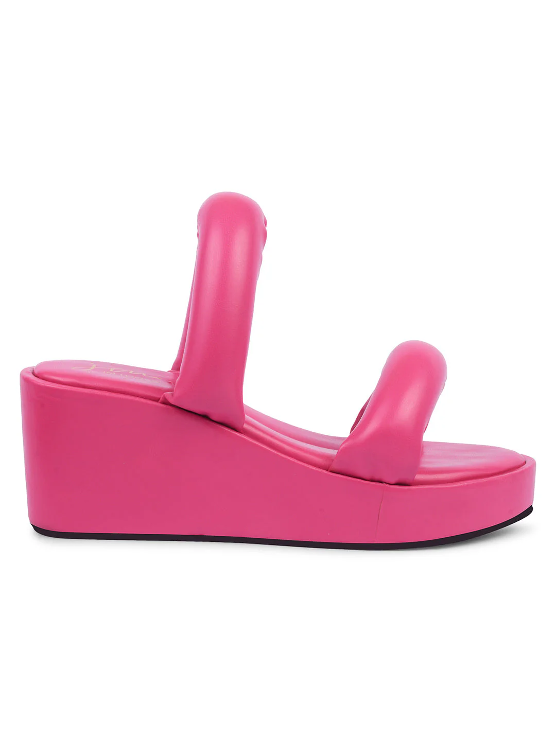Jm Looks Puffy Strap Platform Wedge Sandals - Image 12