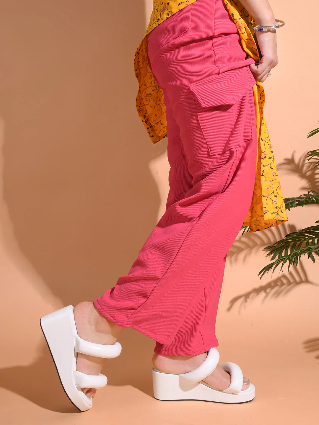 Jm Looks Puffy Strap Platform Wedge Sandals - Image 16