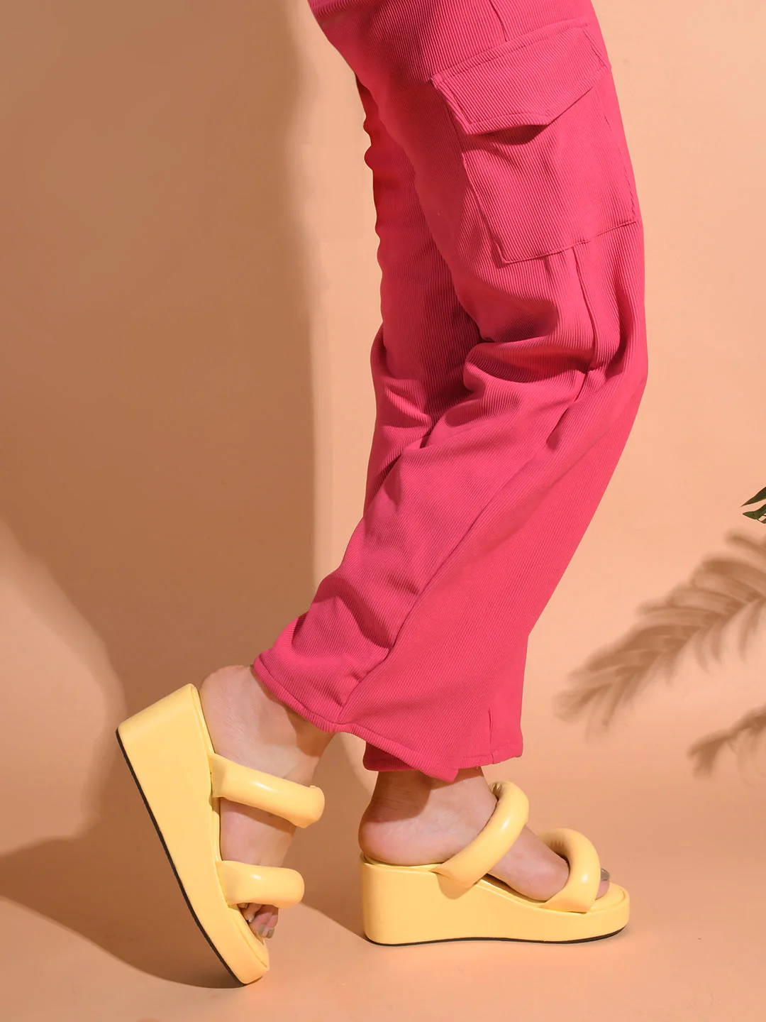 Jm Looks Puffy Strap Platform Wedge Sandals - Image 21