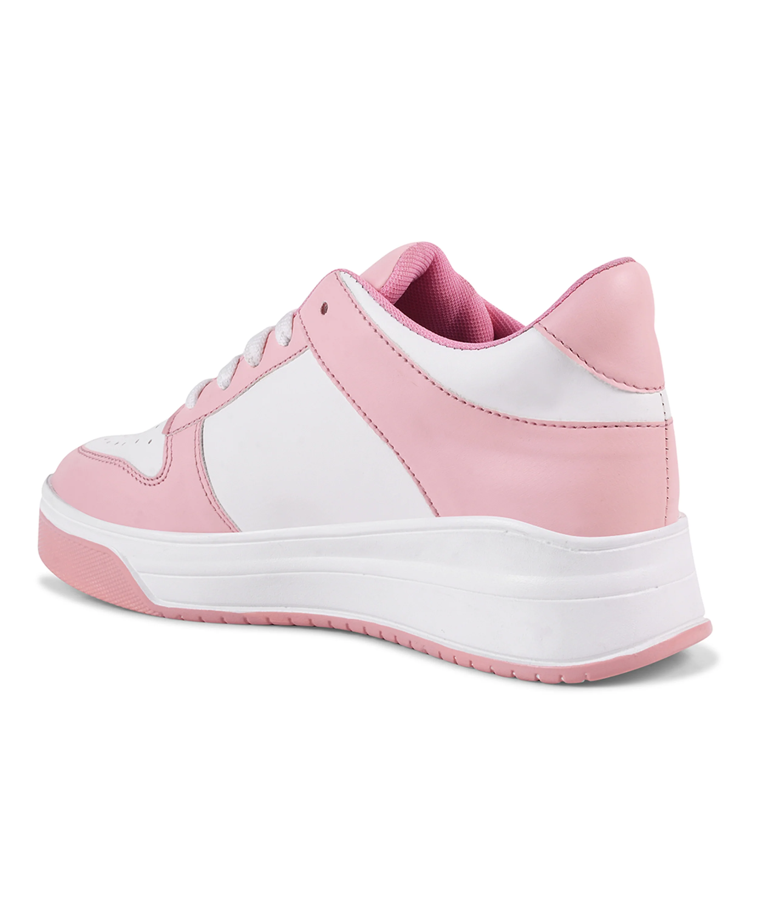 Platform Lace-Up Casual Sneakers - Image 16