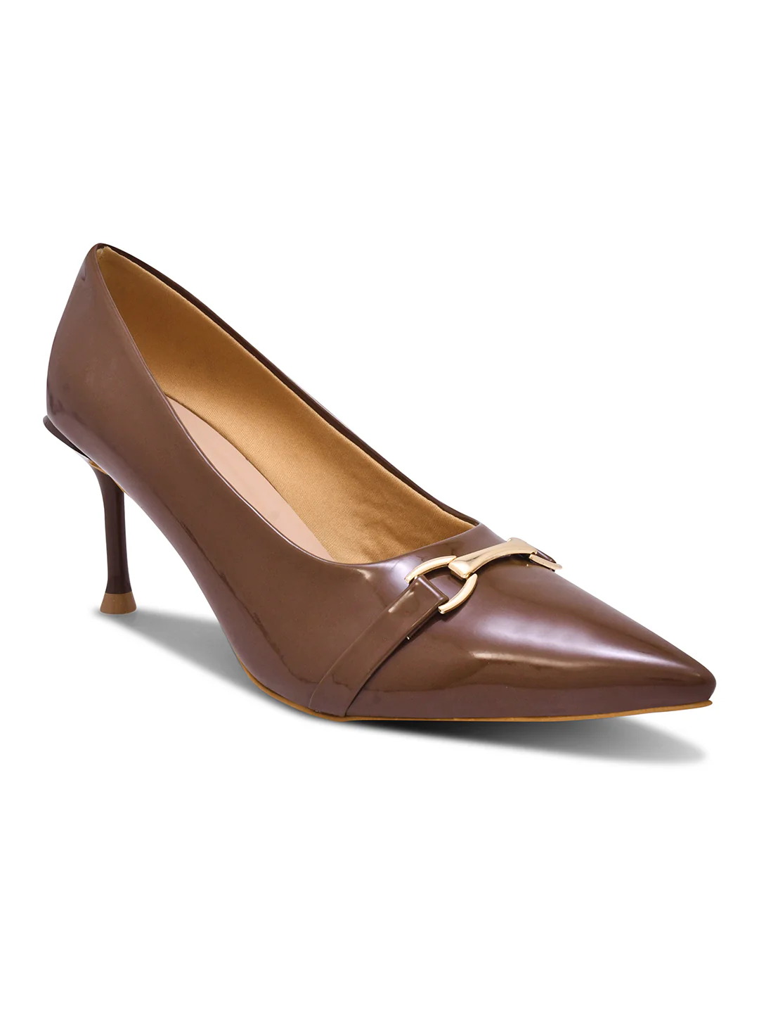Pointed-Toe Heels with Metal Accent - Image 13