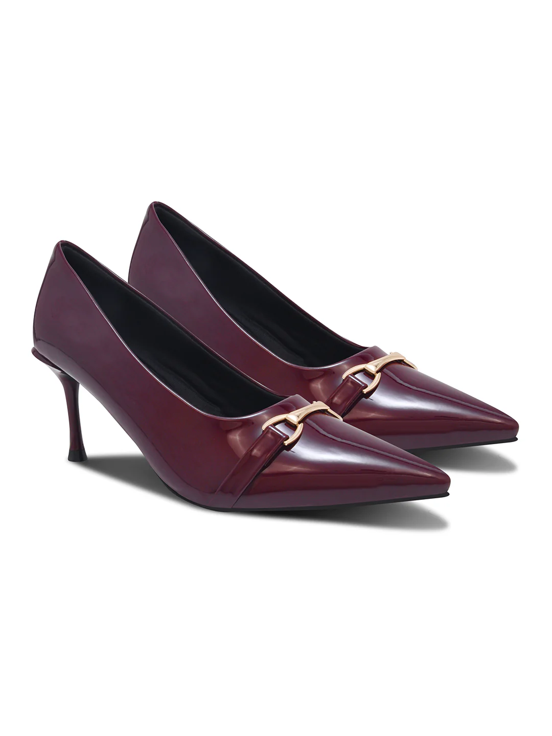 Pointed-Toe Heels with Metal Accent - Image 17
