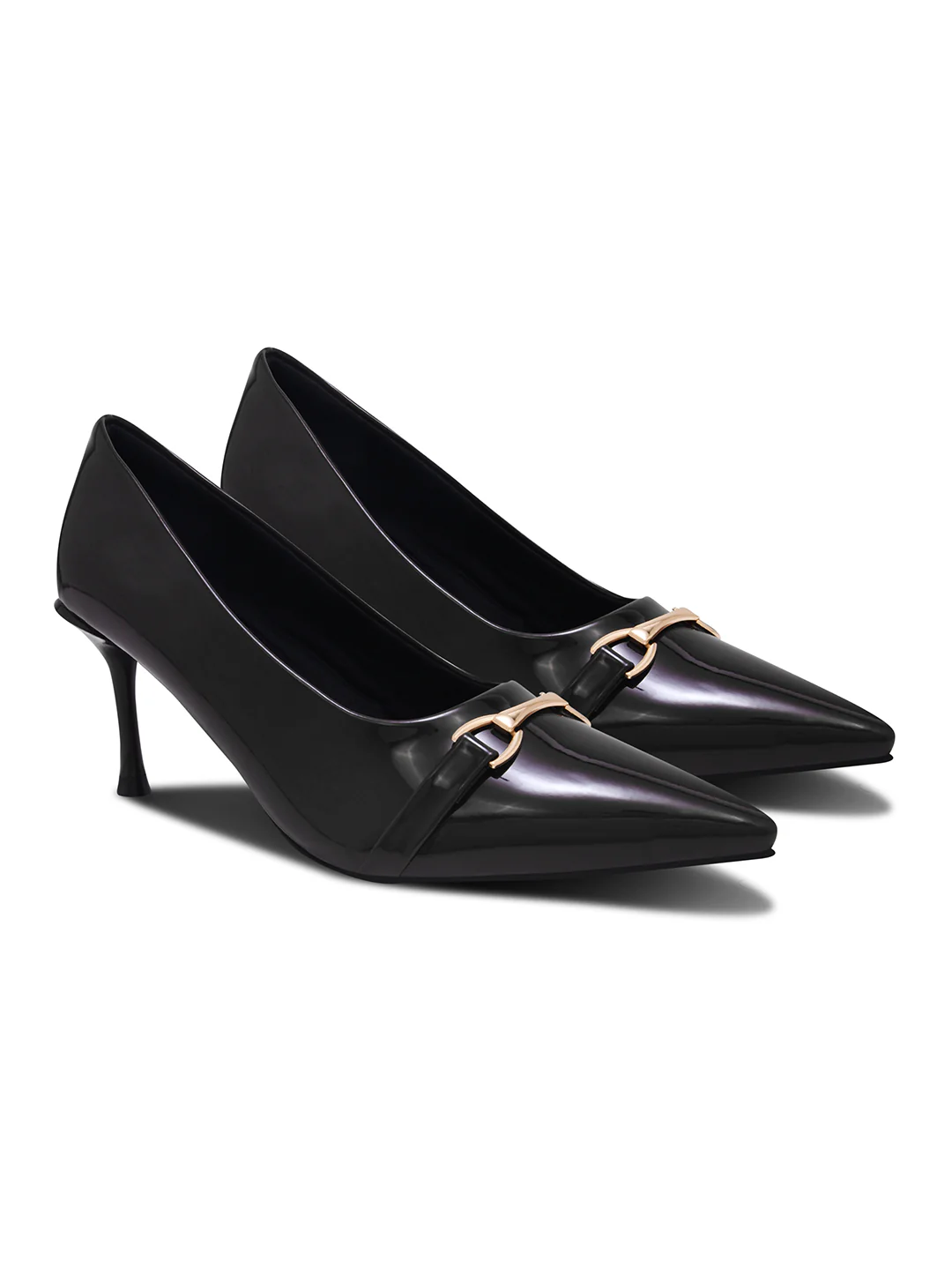 Pointed-Toe Heels with Metal Accent - Image 7