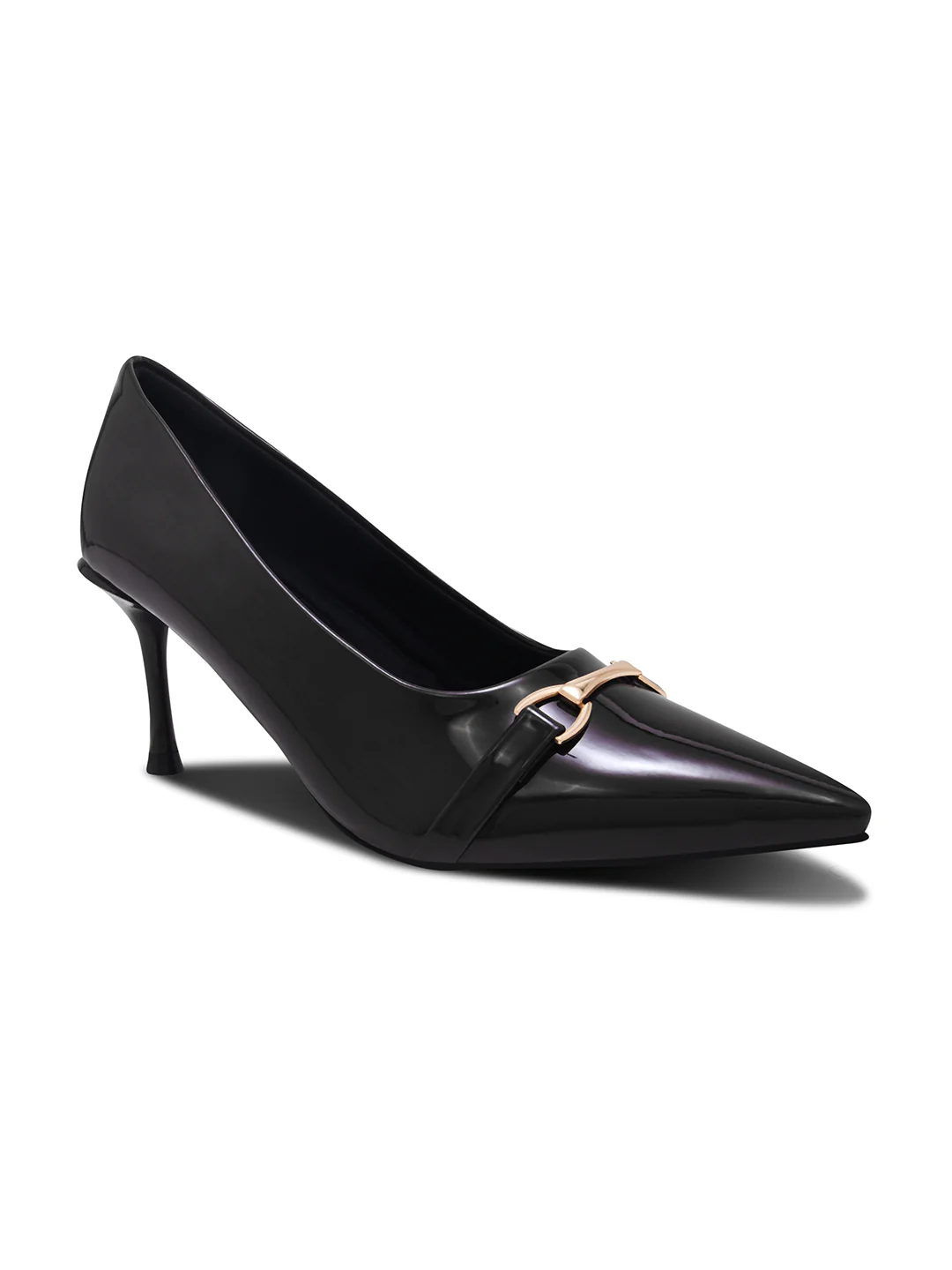 Pointed-Toe Heels with Metal Accent - Image 8