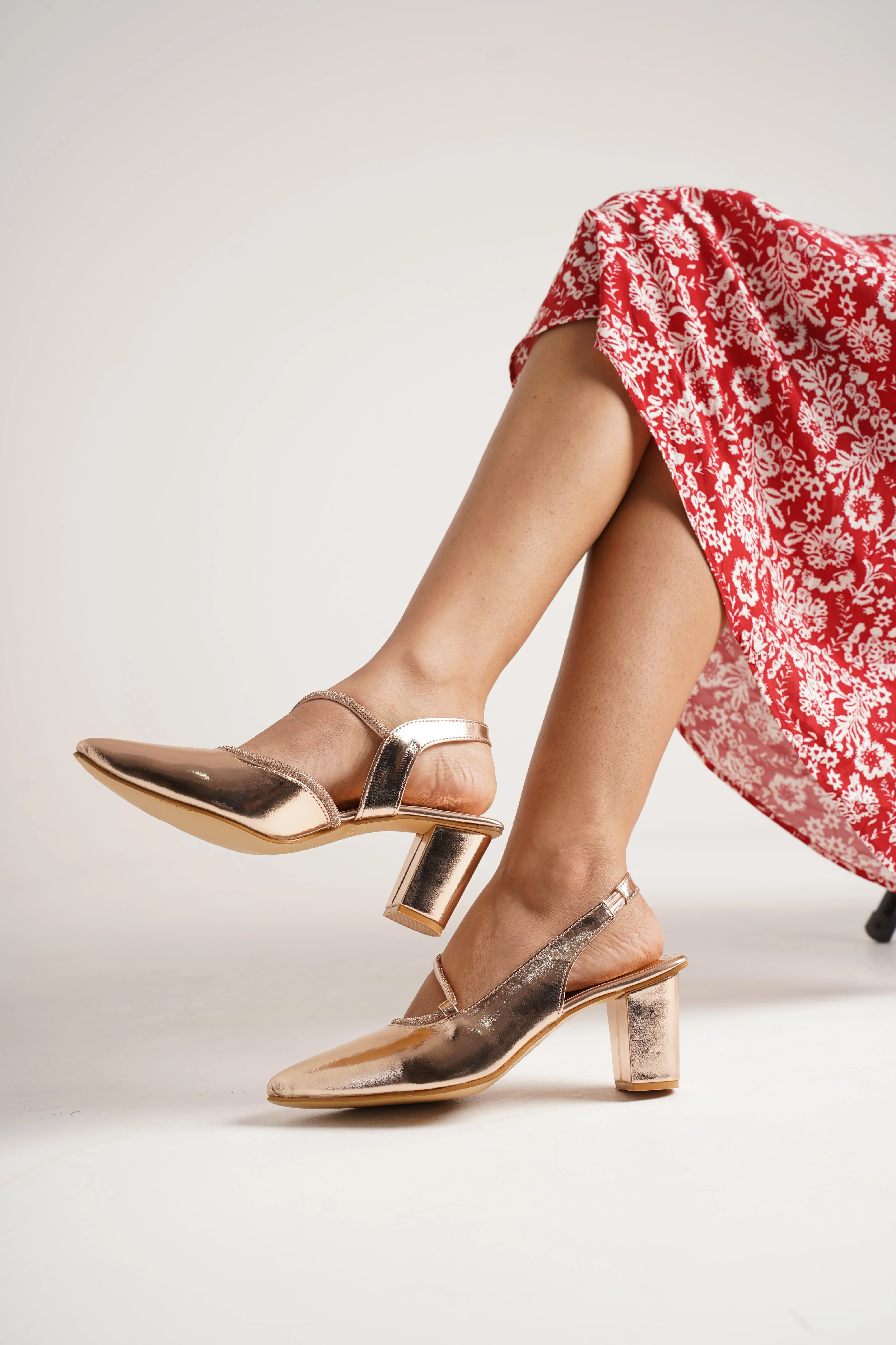 Jm Looks Dazzling Embellished Slingback Pumps - Image 12