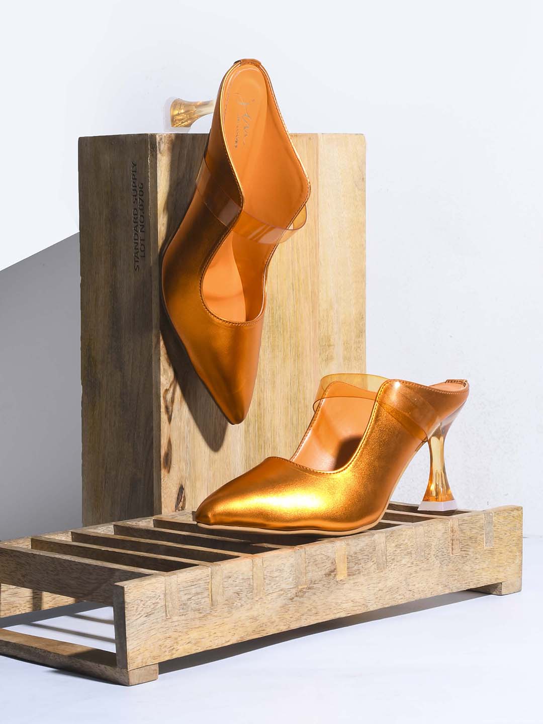 Jm Looks Women's Pointed Toe Mule Heels - Image 13