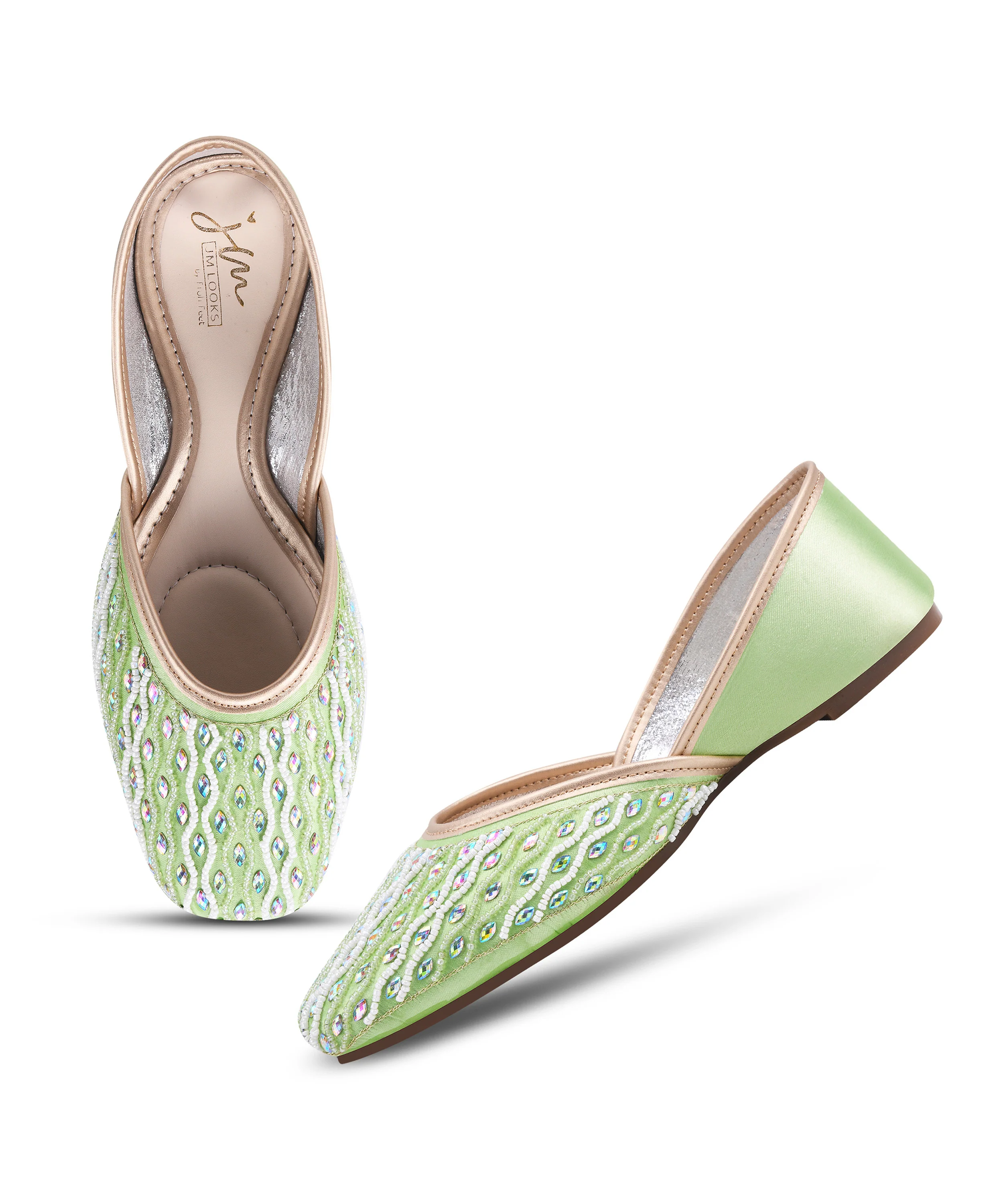 Premium Occasion Wear Embroidered Juttis - Image 11