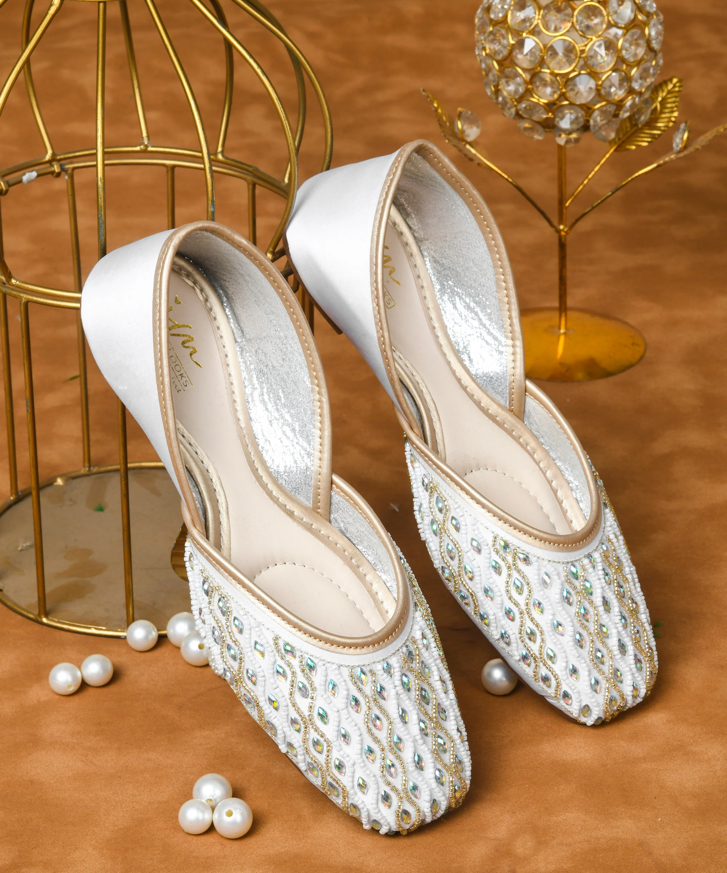 Premium Occasion Wear Embroidered Juttis - Image 14