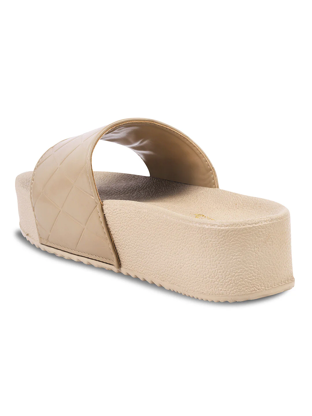 Jm Looks Quilted Strap Platform Slides - Image 6