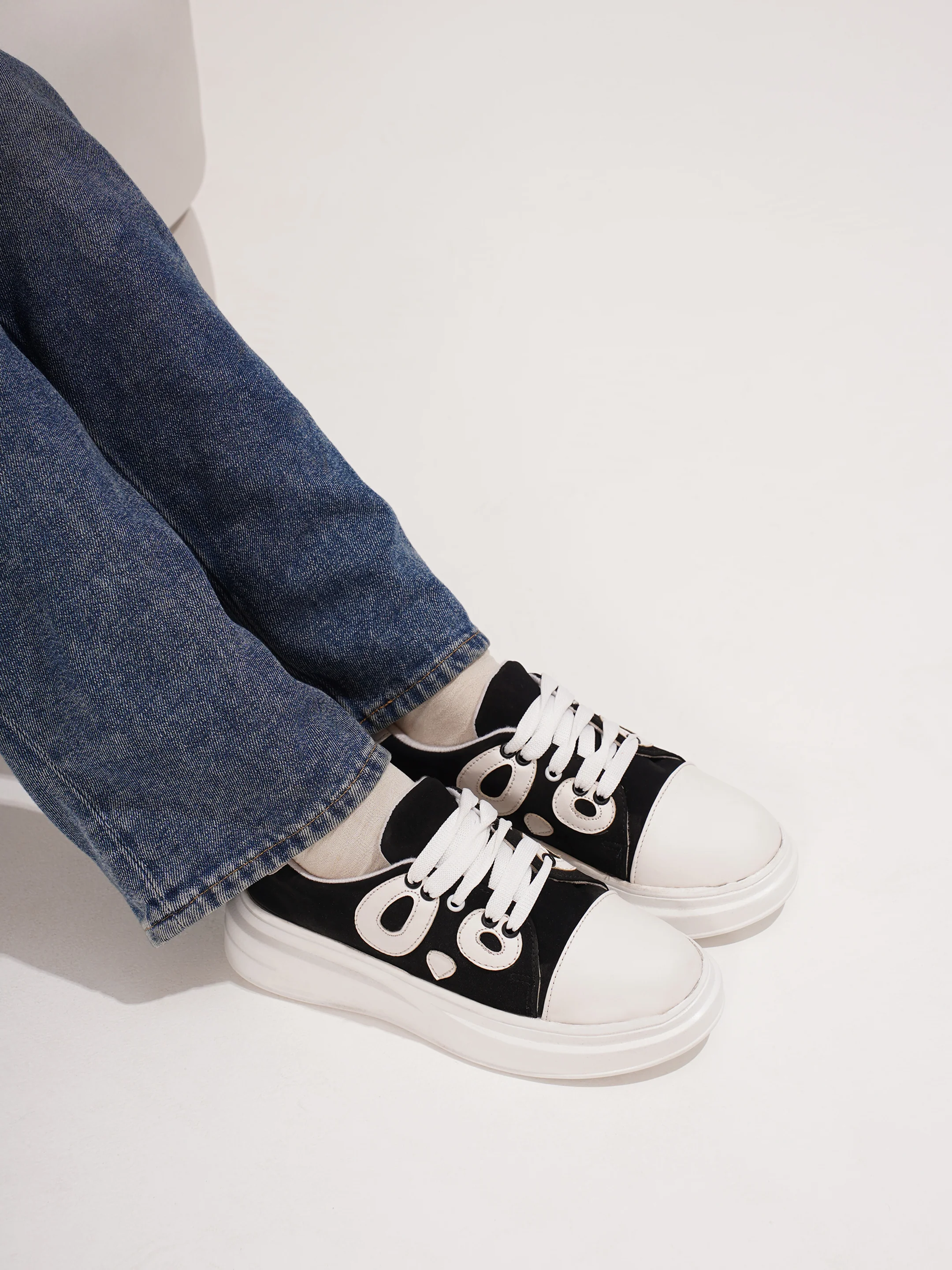 Quirky Panda Style Sneakers