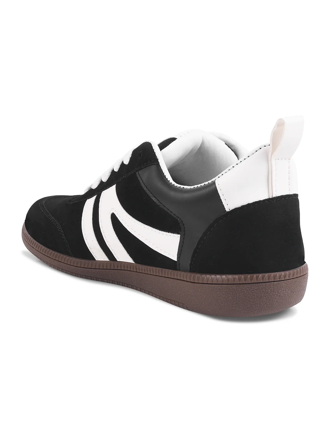 Retro Stripe Suede Sneakers - Image 14