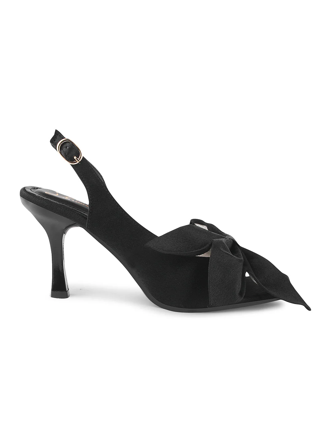 Jm Looks Women's Bow Detail Ankle Strap Heels - Image 9