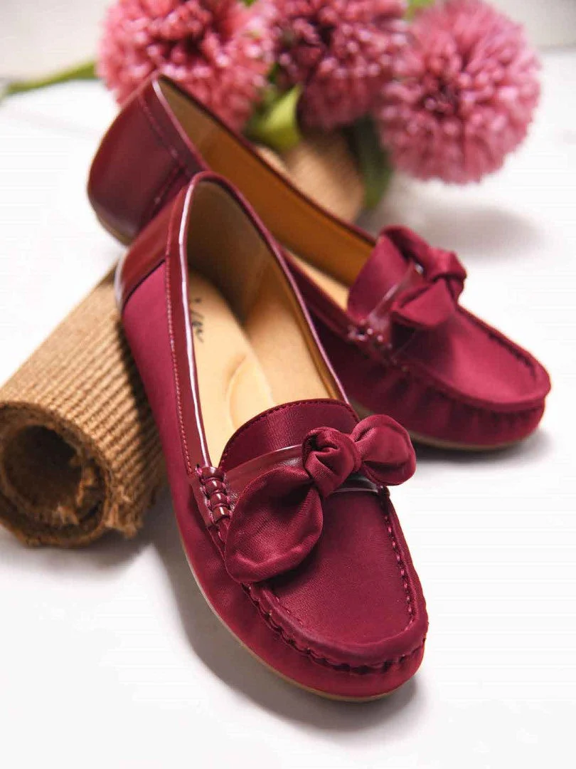 JM Looks Women's Bow Detail Driving Loafers - Image 13