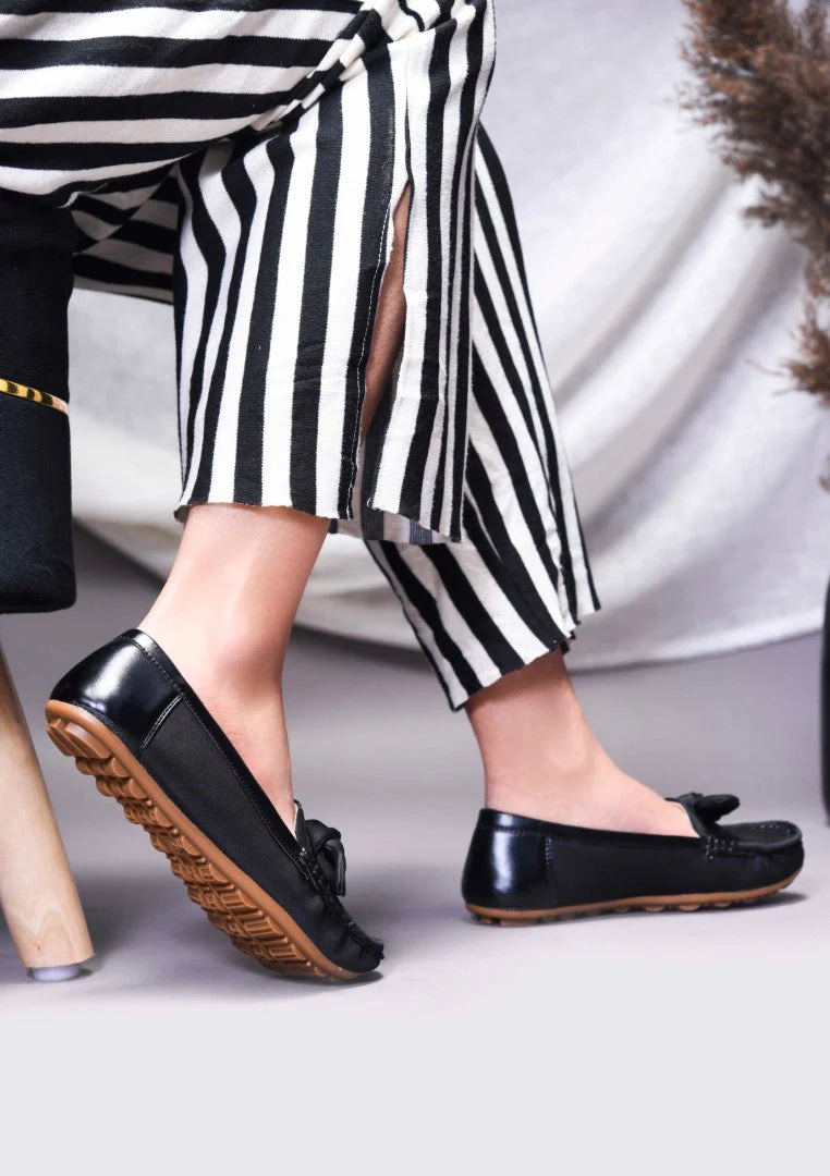 JM Looks Women's Bow Detail Driving Loafers - Image 4