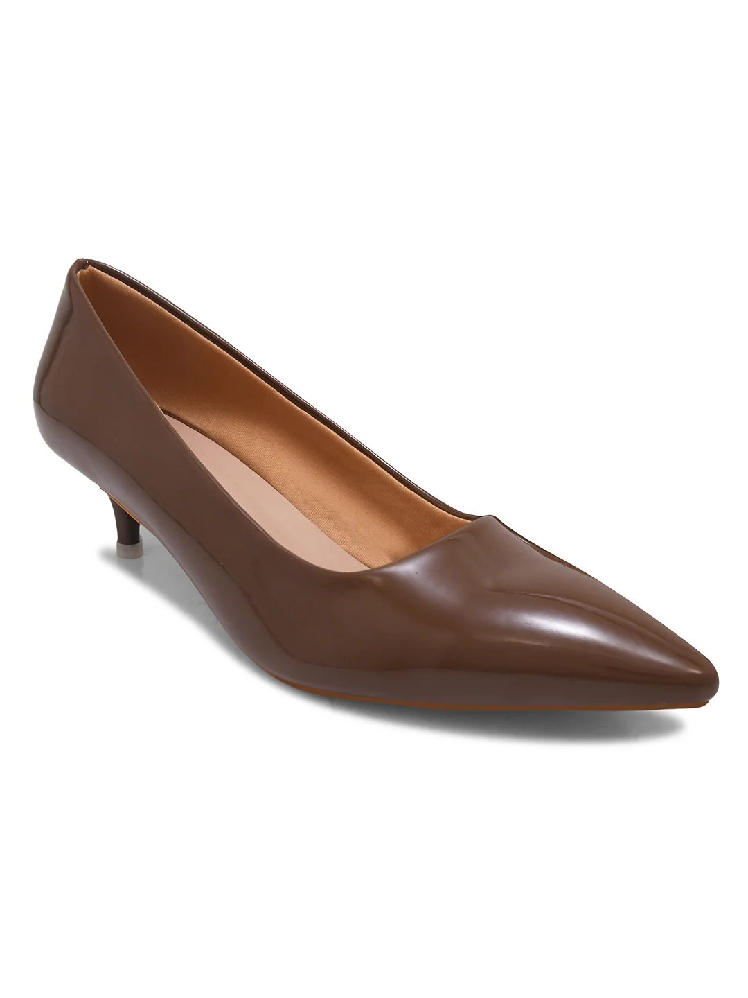 Sculpted Point-Toe Mini Heels - Image 13