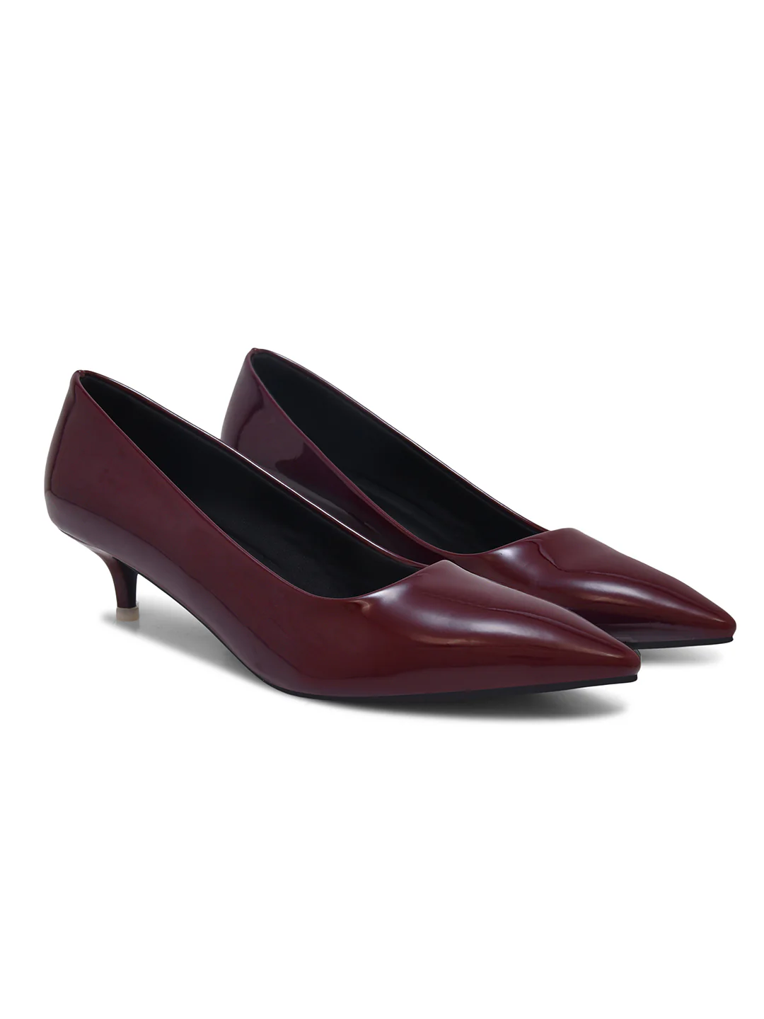 Sculpted Point-Toe Mini Heels - Image 17