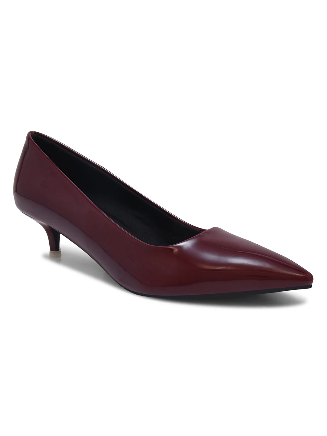 Sculpted Point-Toe Mini Heels - Image 18