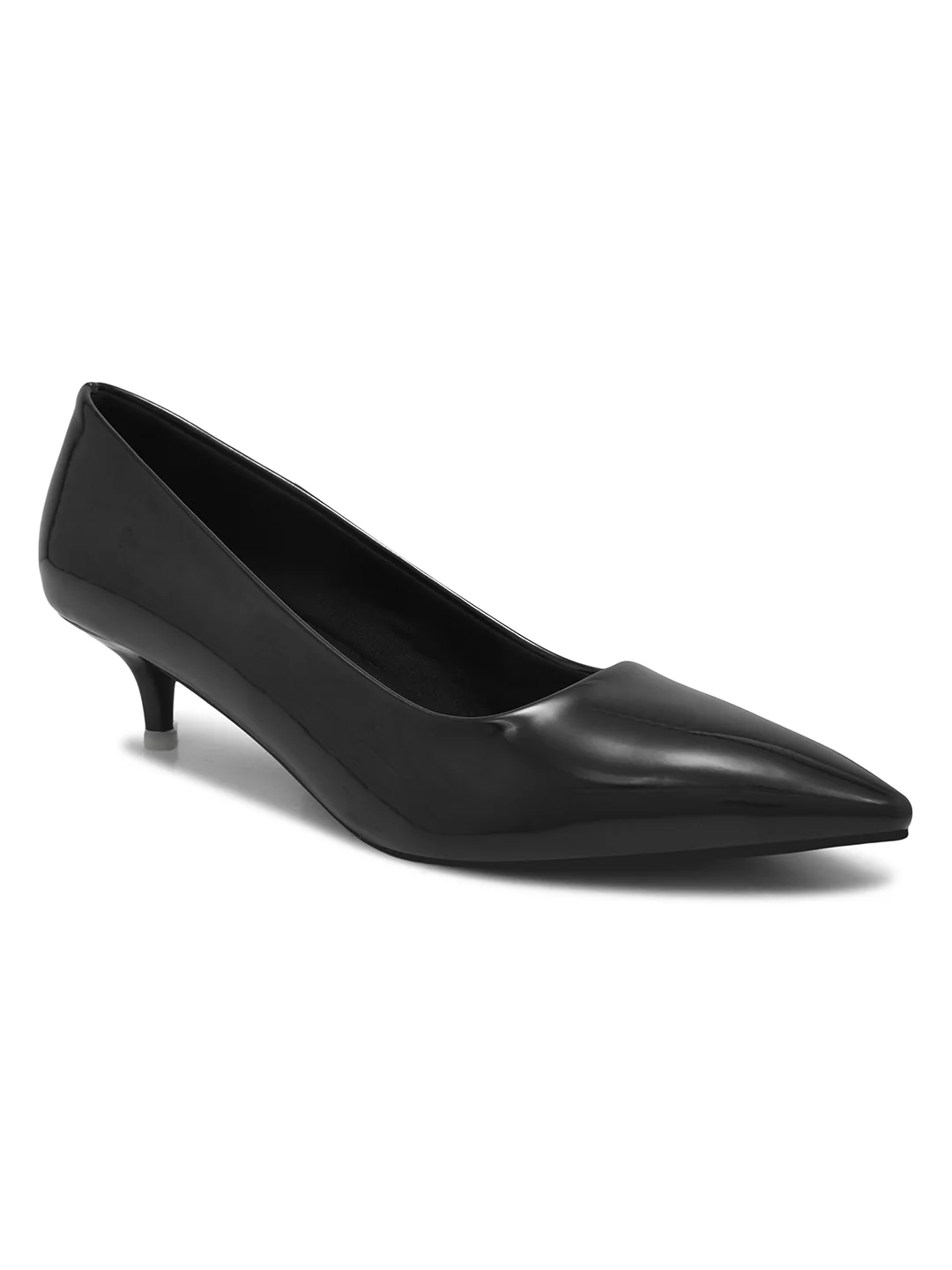 Sculpted Point-Toe Mini Heels - Image 8