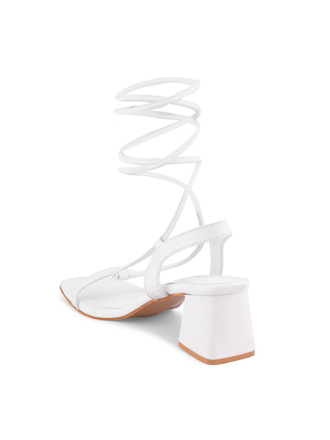 Jm Looks Lace-Up Block Heel Sandals - Image 18