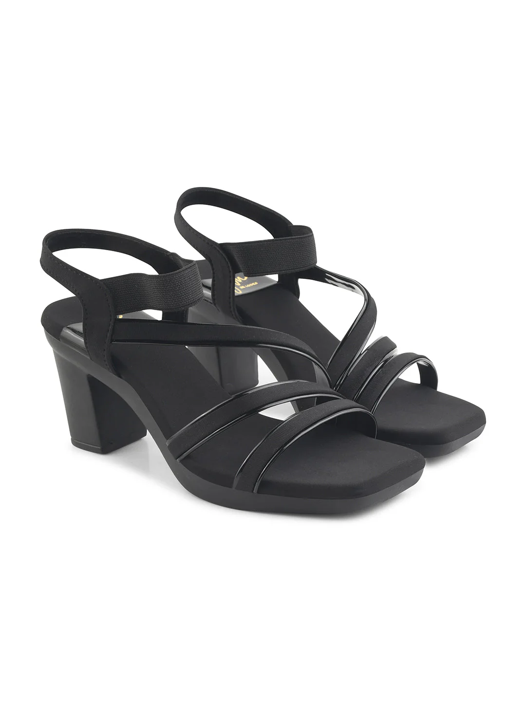 Jm Looks Strappy Block Heels for Women - Image 8