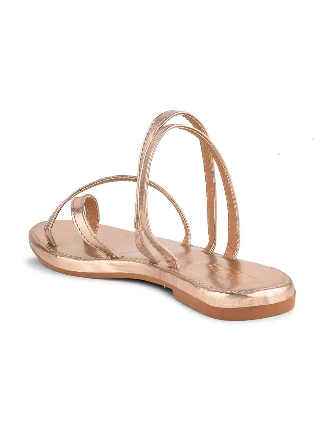 Jm Looks Strappy Thong Flat Sandals - Image 12