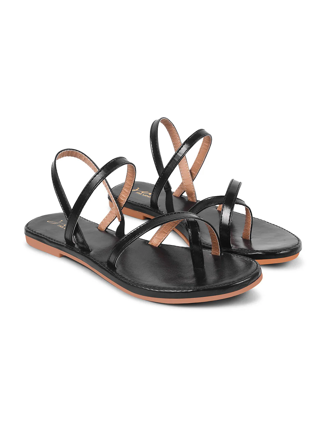 Jm Looks Strappy Thong Flat Sandals - Image 5