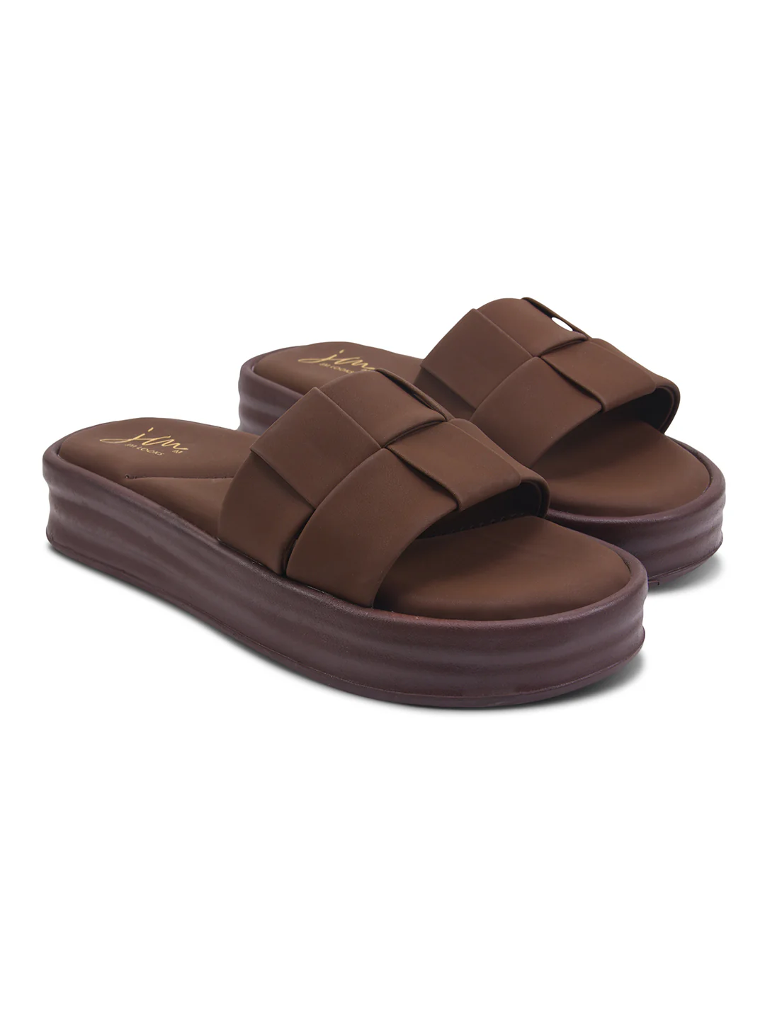 Slide Sandals with Double Strap Detail - Image 17