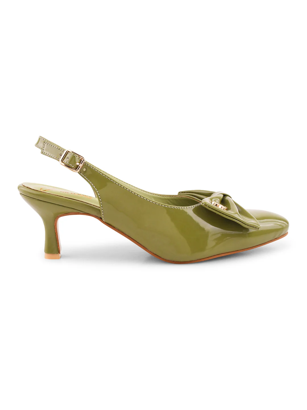 Slingback Bellie Heels With Bows - Image 11