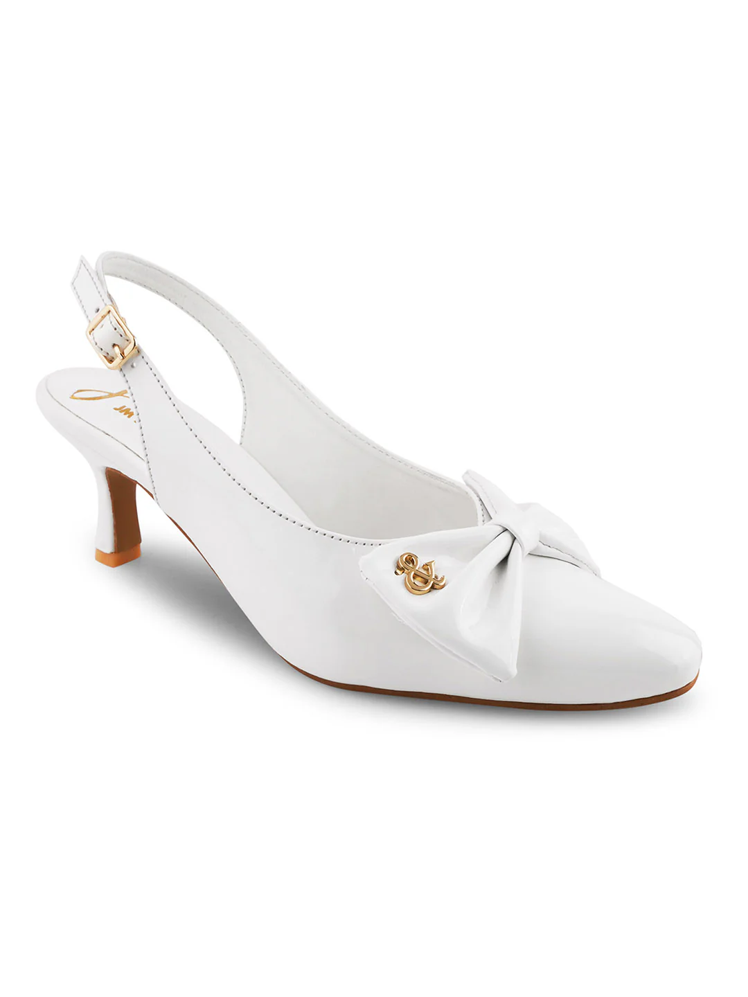 Slingback Bellie Heels With Bows - Image 17