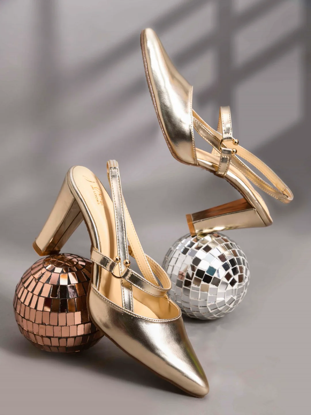 Slingback Block Heel Pumps - Image 9
