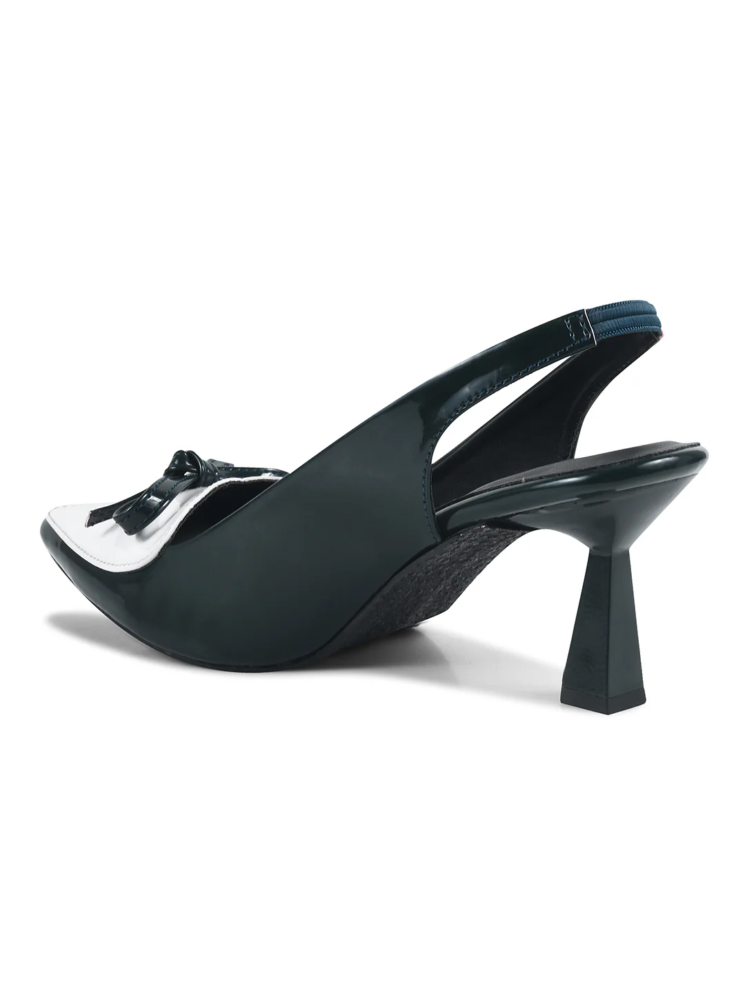 Slingback Kitten Heels with Pointed Toe and Bow - Image 18
