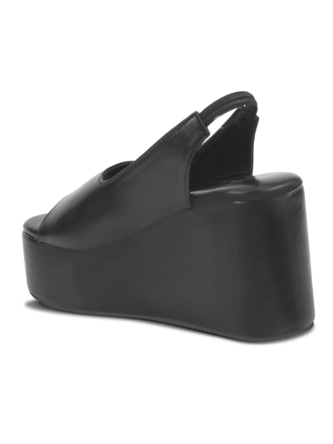 Slingback Peep-Toe Platform Sandals - Image 13