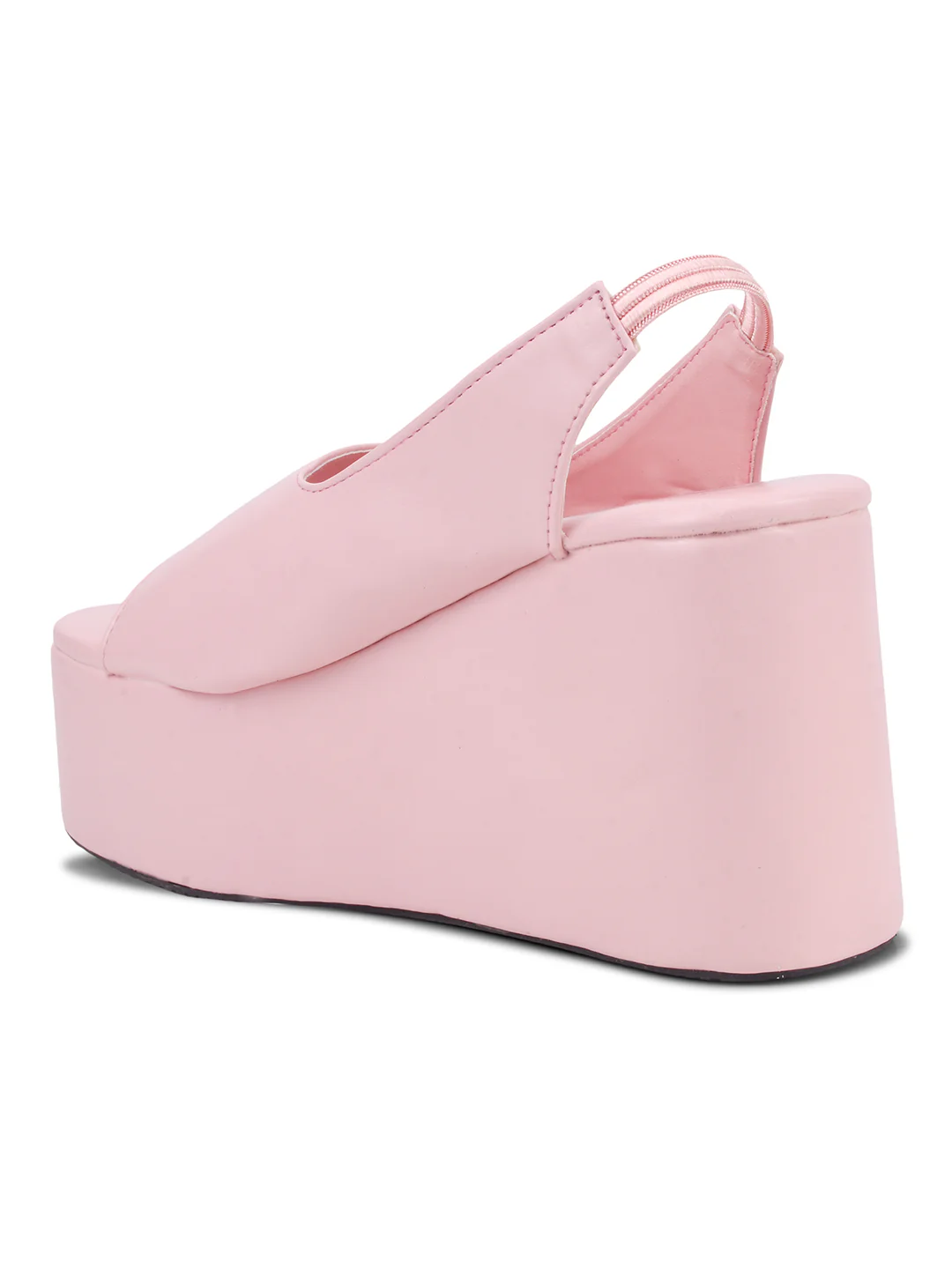 Slingback Peep-Toe Platform Sandals - Image 18