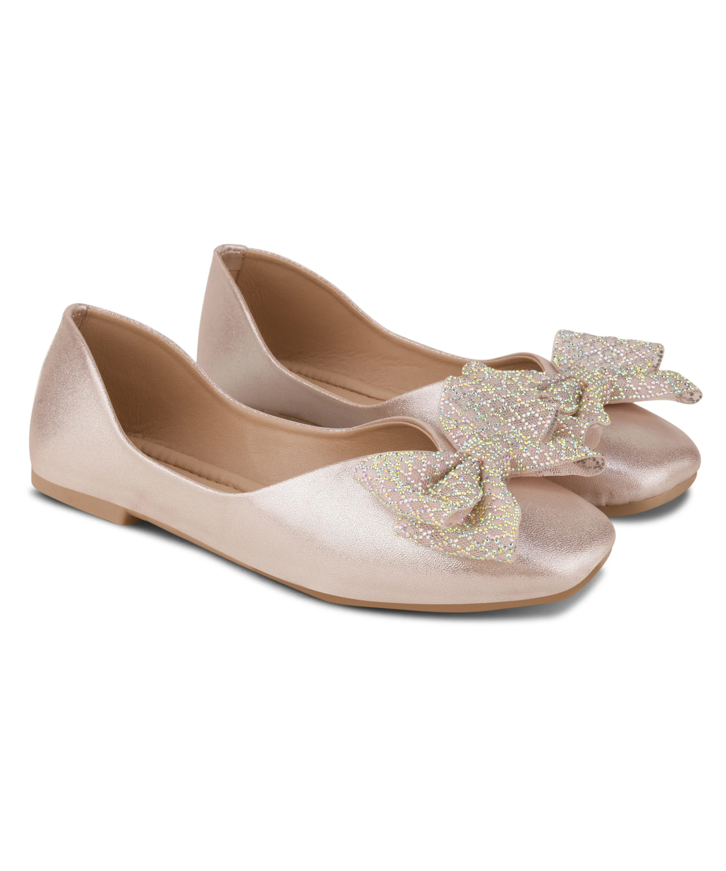 Slip-On Ballerina Flats with Decorative Bow & Soft Footbed - Image 18