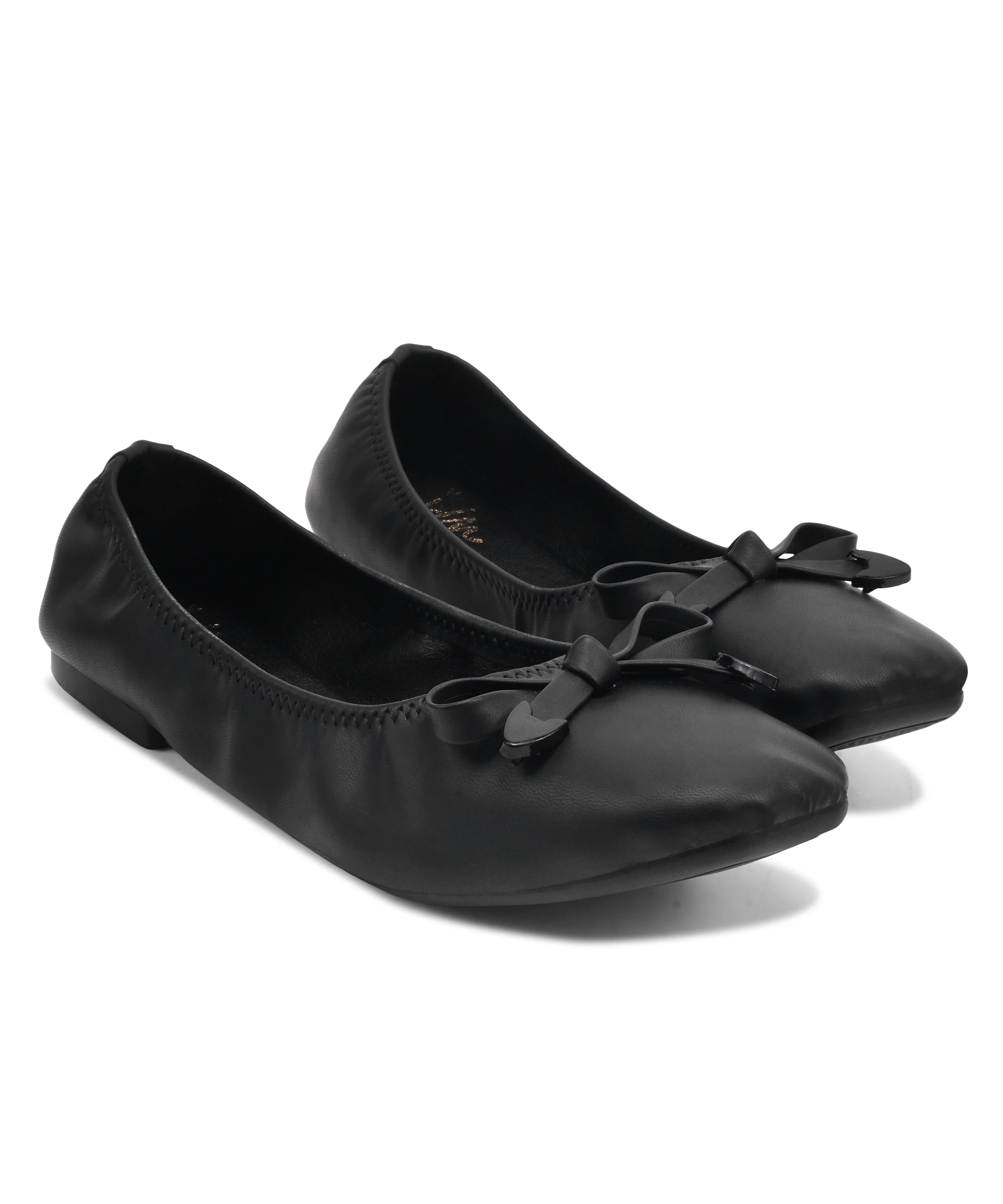 Slip-On Ballerinas with Bow Accent - Image 12
