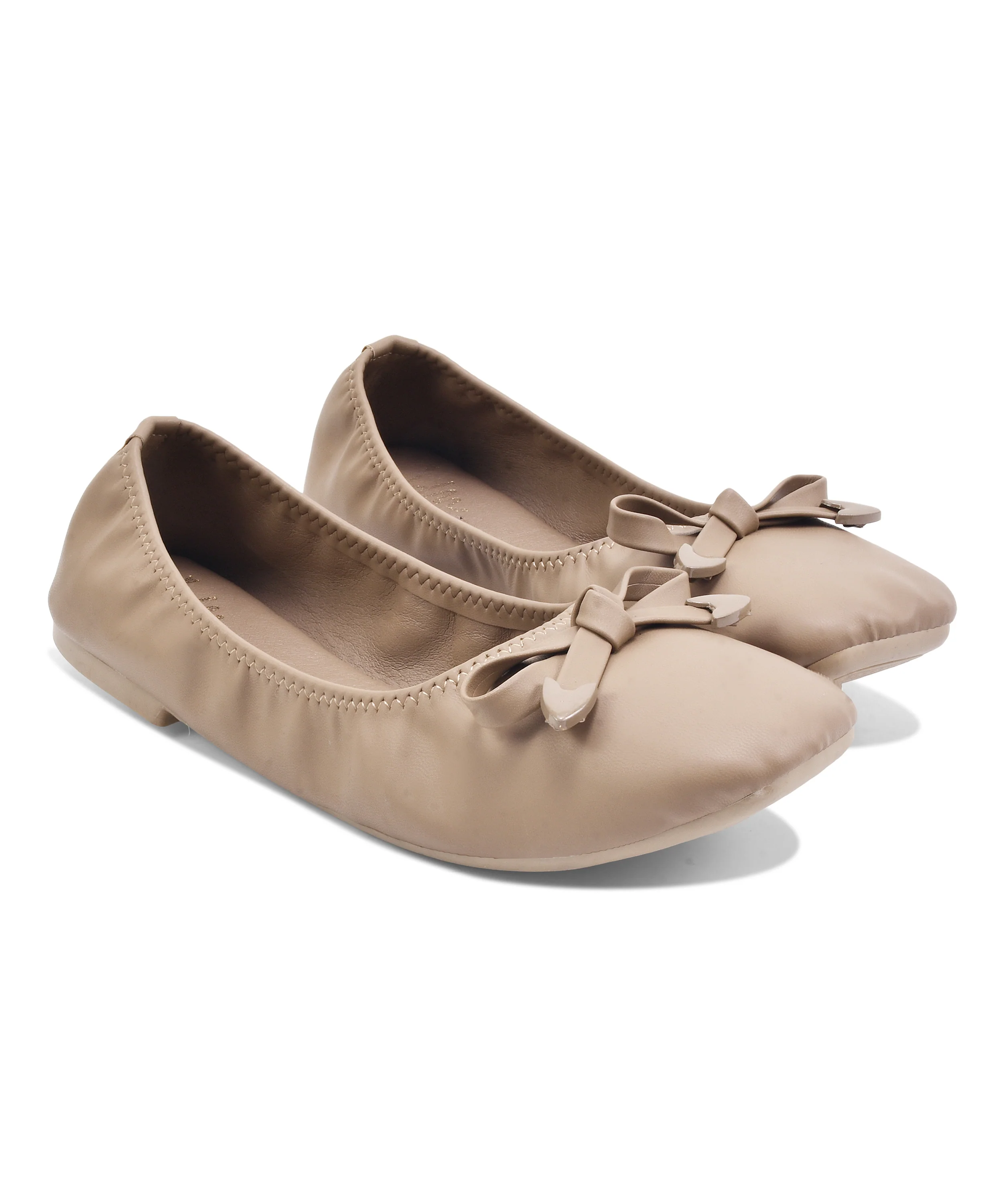 Slip-On Ballerinas with Bow Accent - Image 6