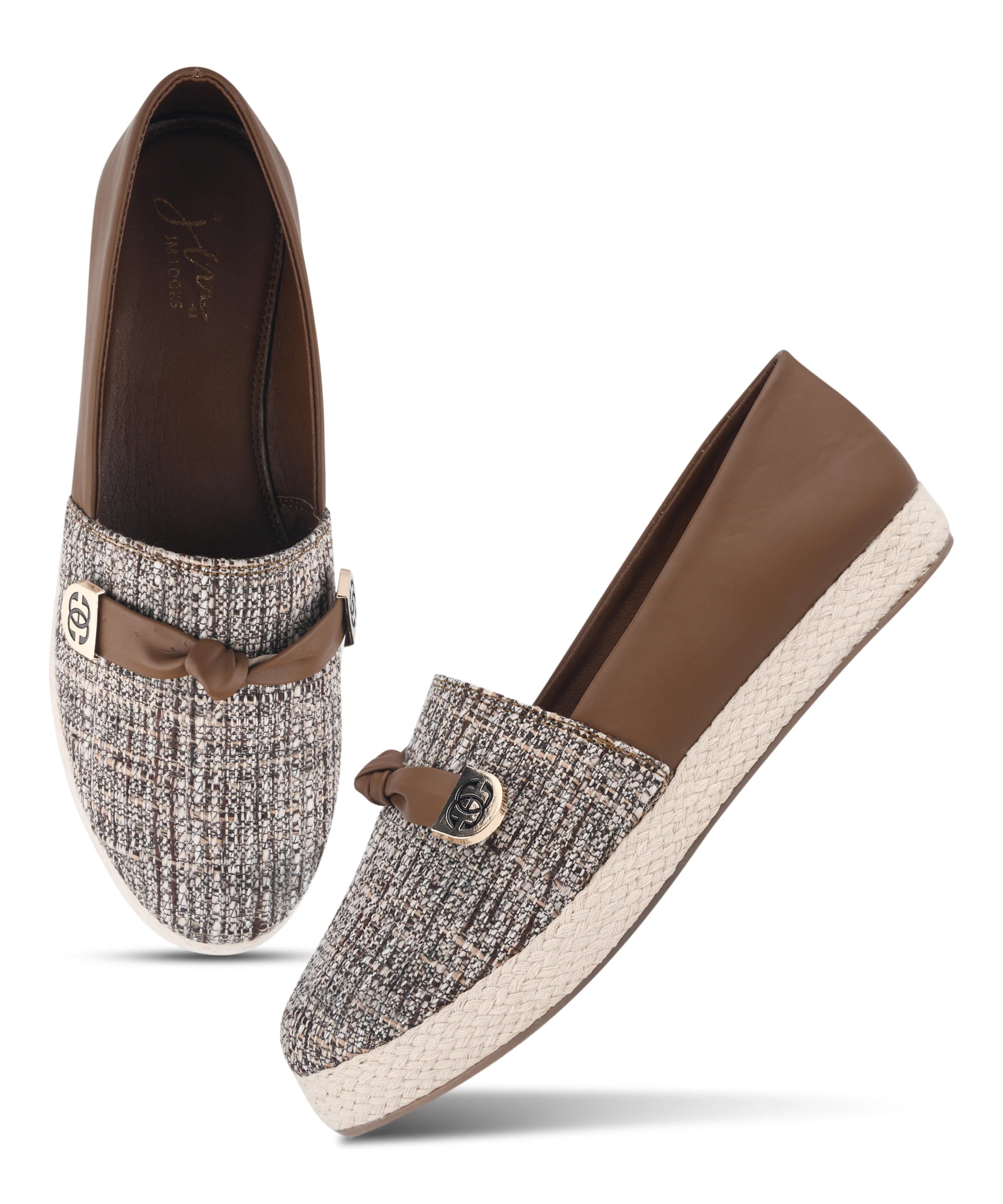 Slip-On Loafers with Decorative Buckle - Image 17