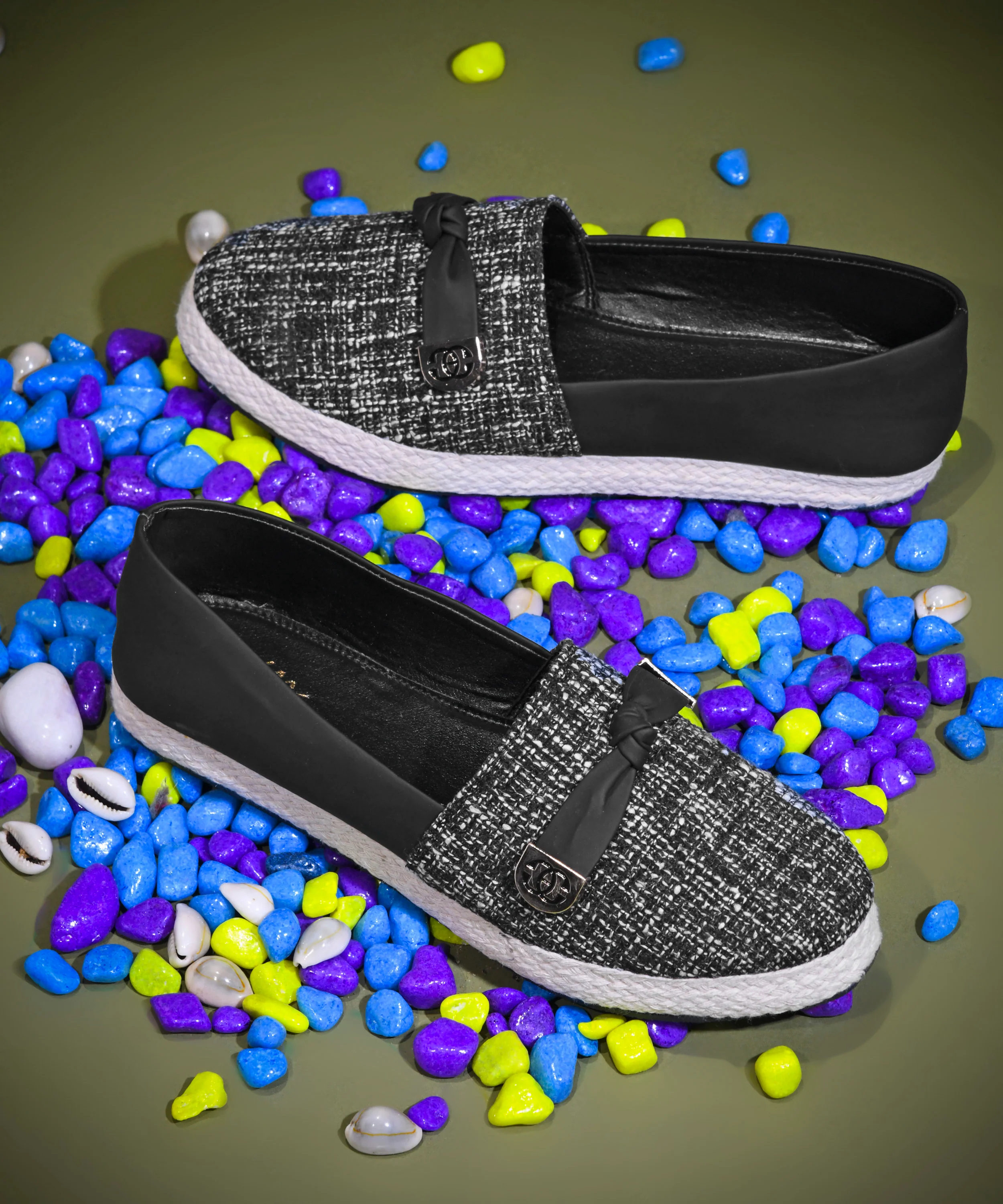 Slip-On Loafers with Decorative Buckle - Image 7