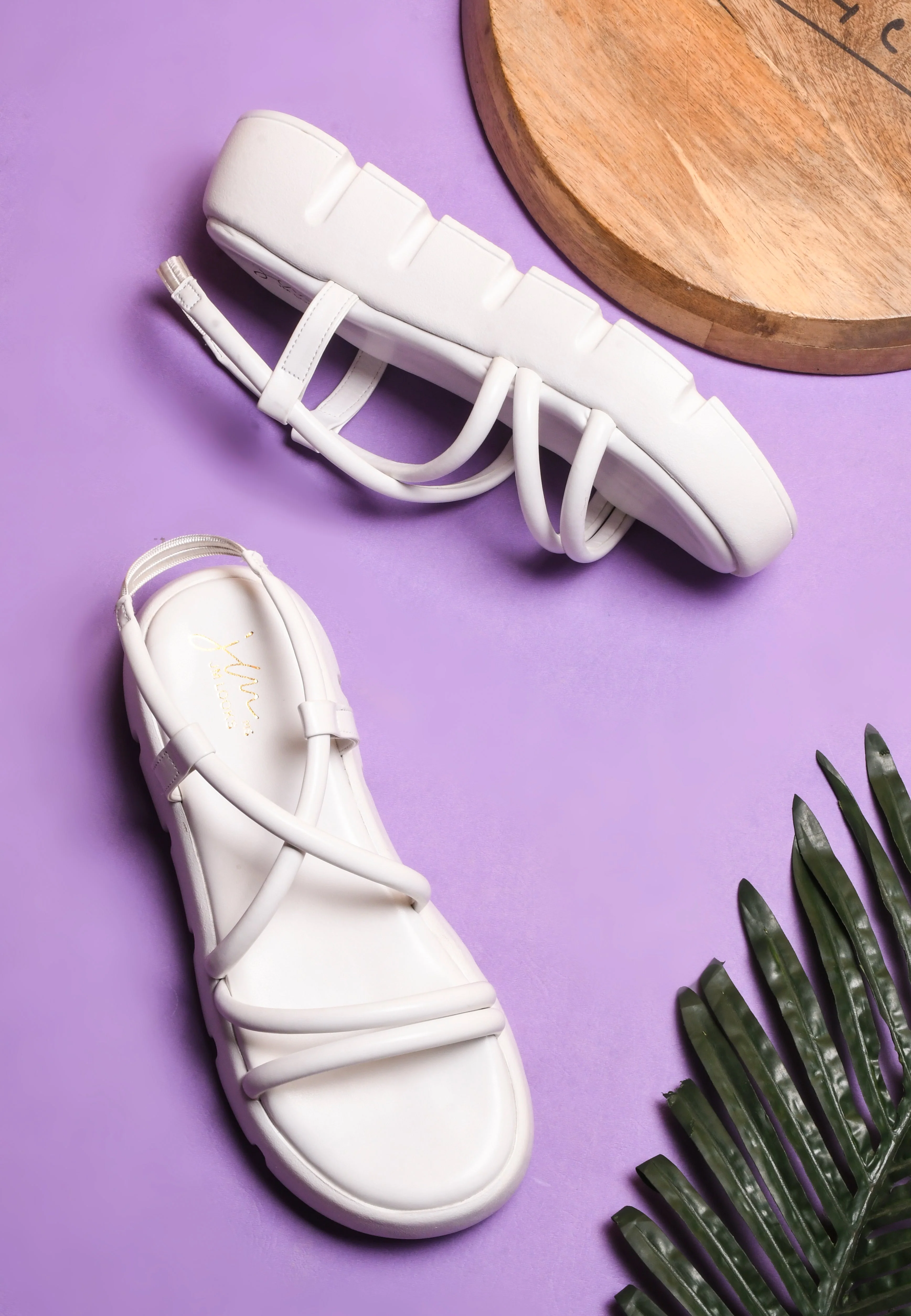 JM Looks Strappy Platform Sandals - Image 14