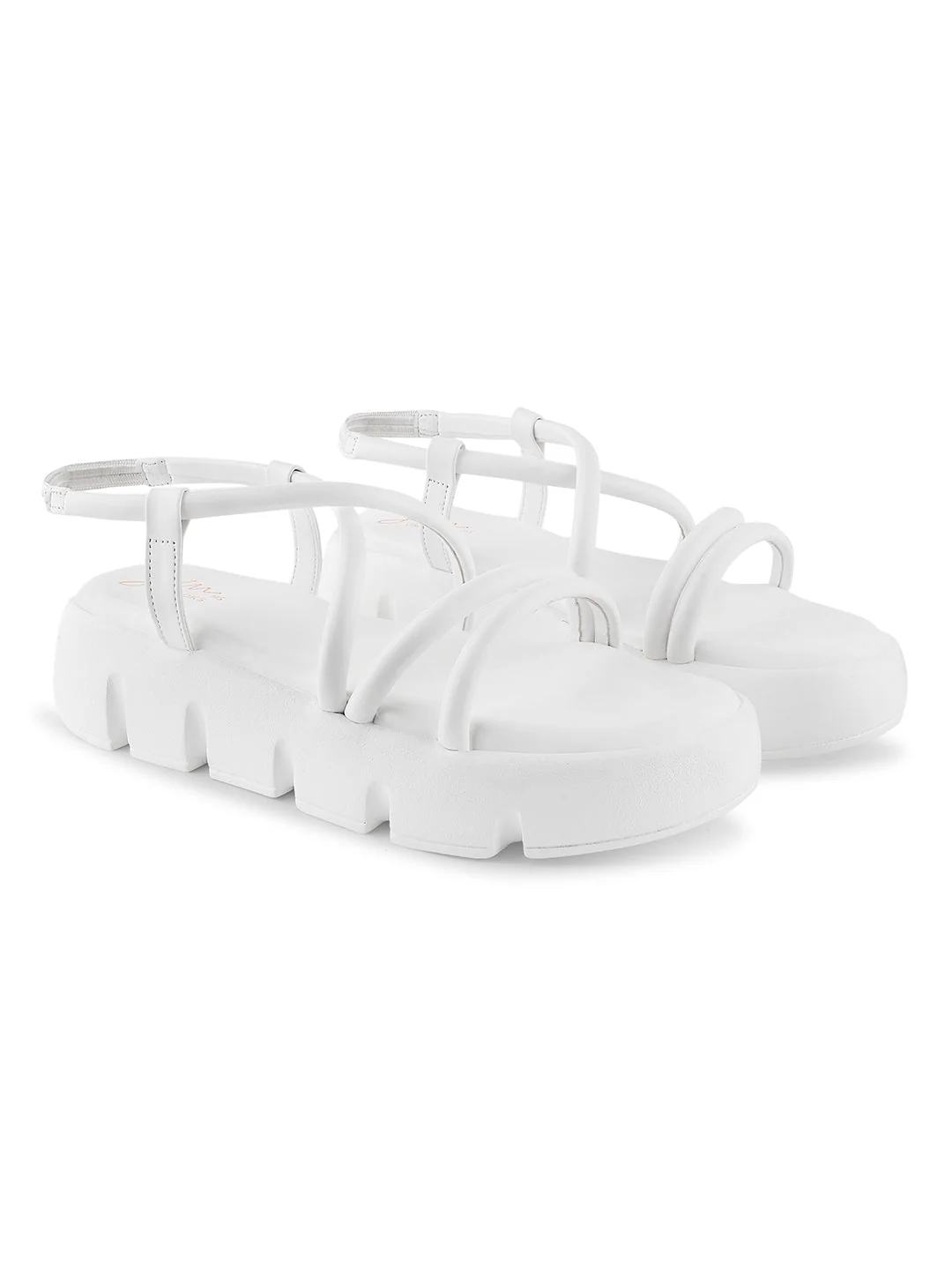 JM Looks Strappy Platform Sandals - Image 17