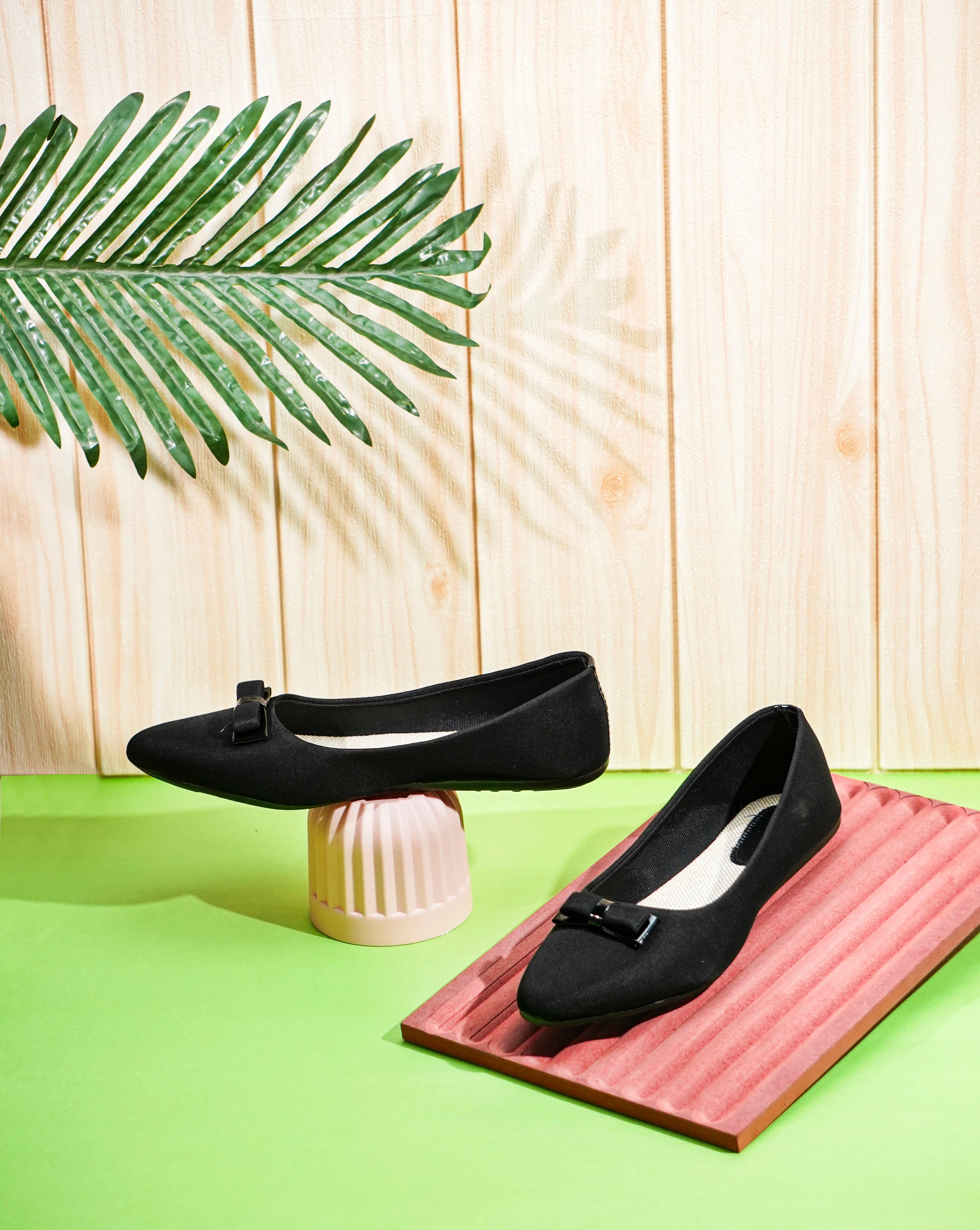 Jm Looks Classic Bow Detail Ballerina Flats for Women & Girls