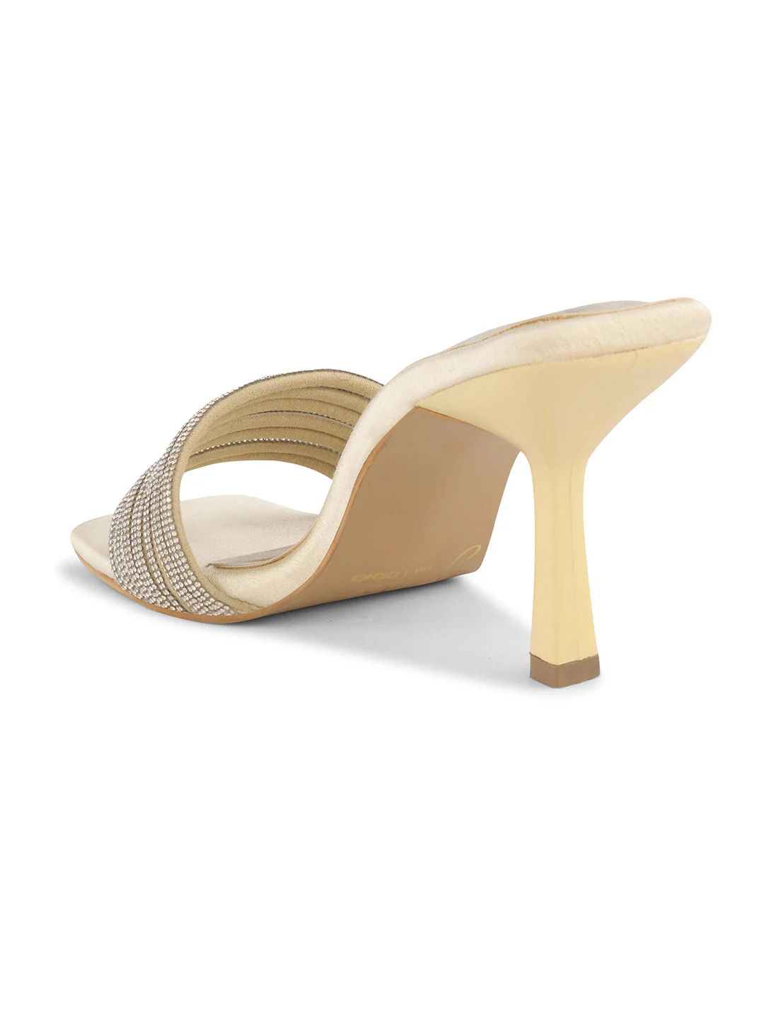 Jm Looks Women's Embellished Strap Heel Slides - Image 8