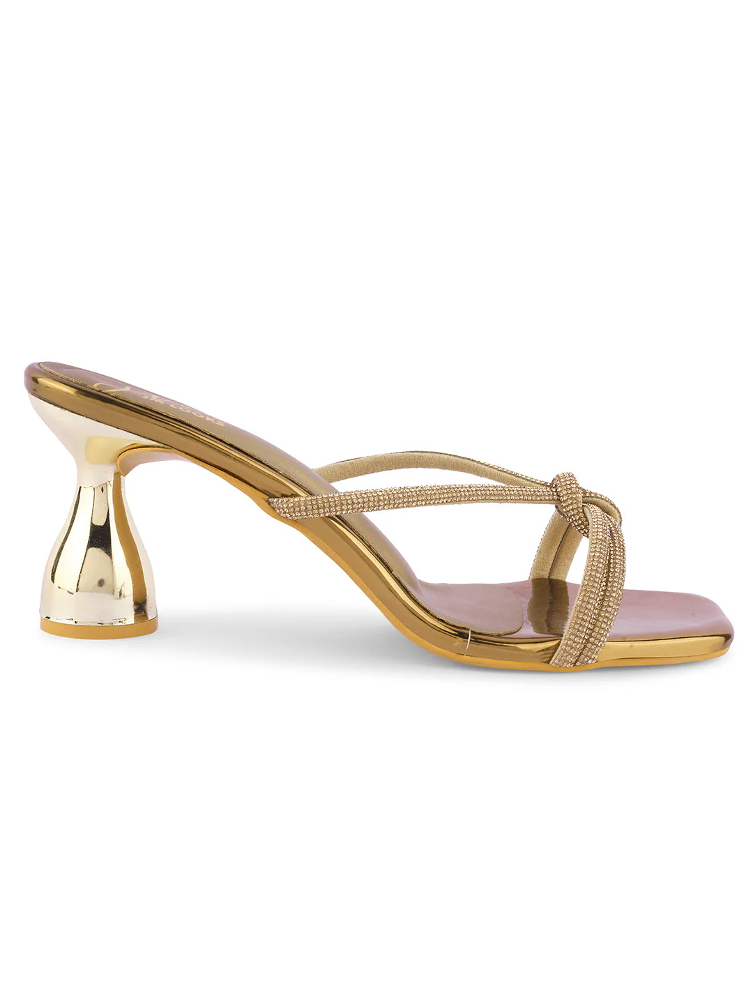 Jm Looks Embellished Strappy Heeled Sandals - Image 5