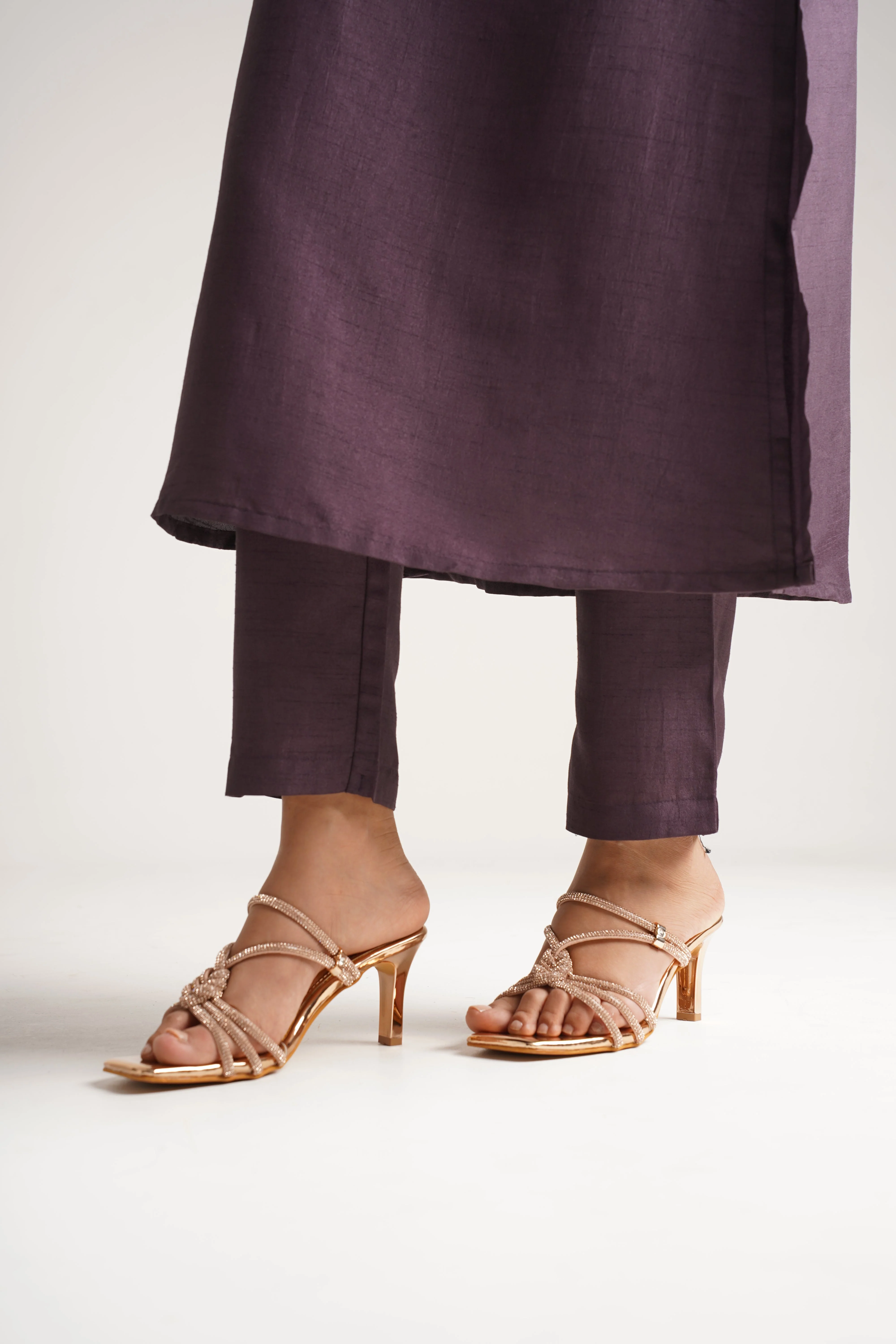 Jm Looks Dazzling Embellished Strappy Stiletto Sandals - Image 7