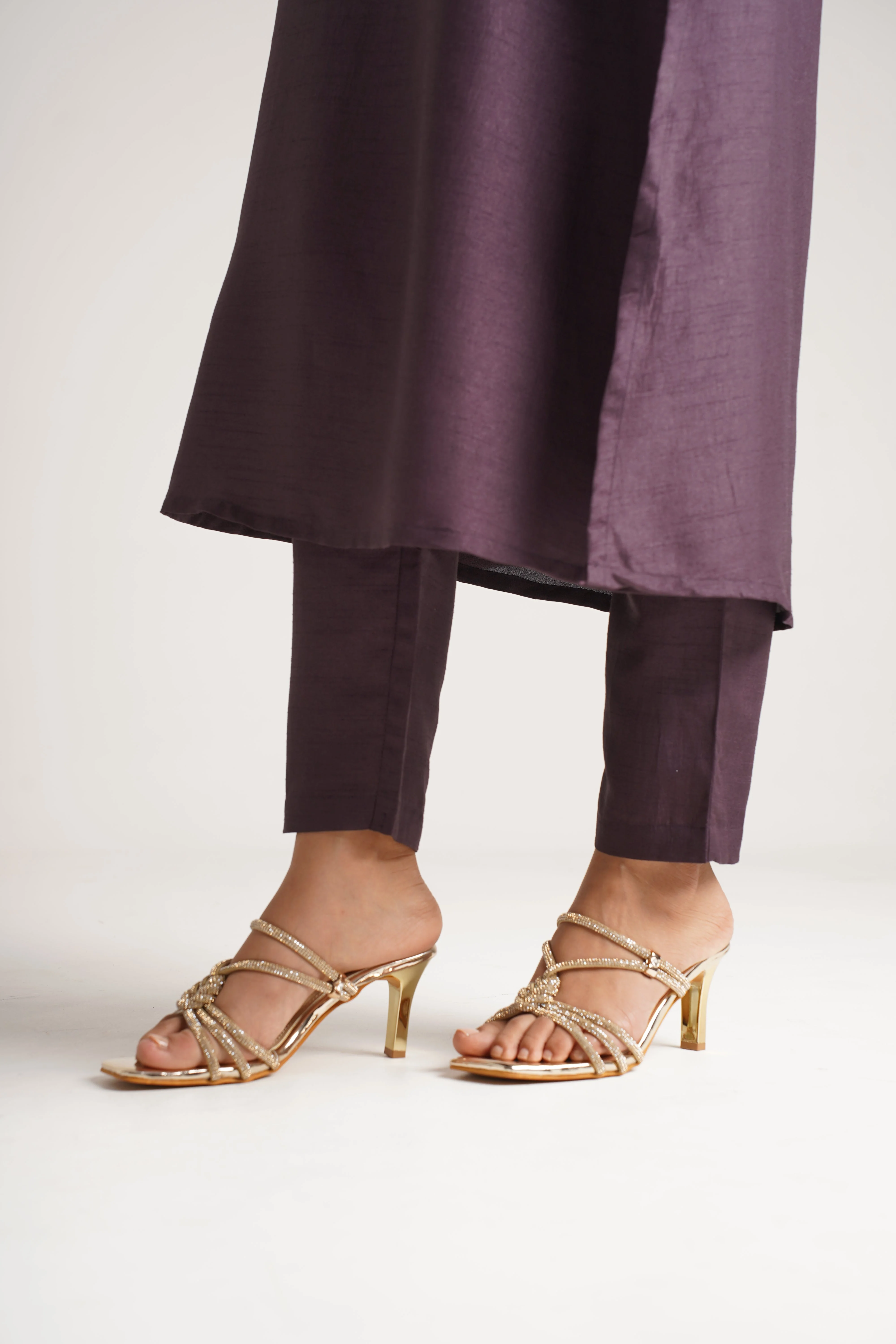 Jm Looks Dazzling Embellished Strappy Stiletto Sandals - Image 9