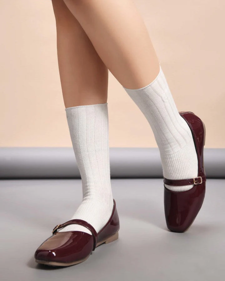 Square Toe Slip-On Casual Shoes - Image 3