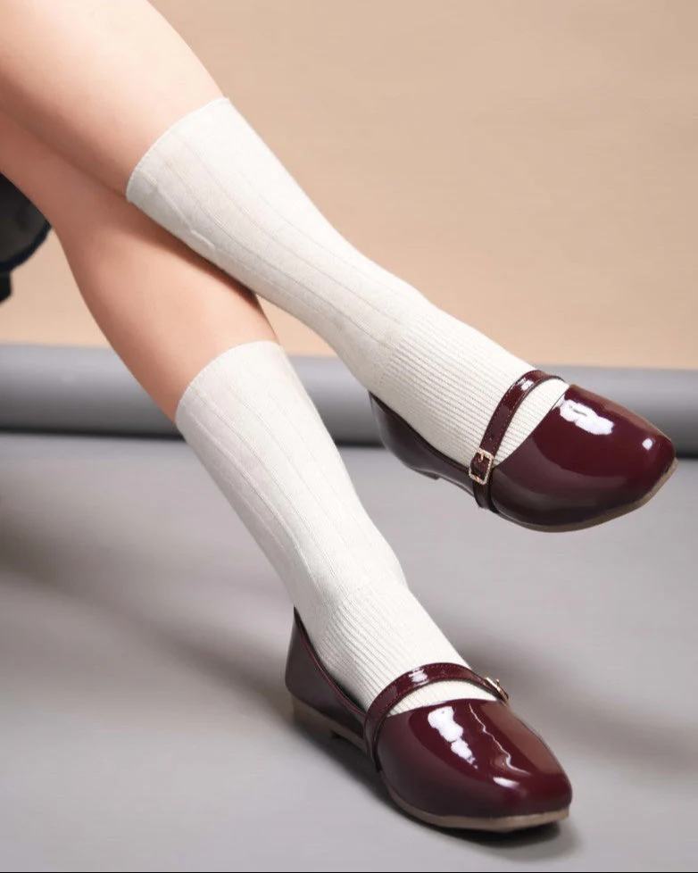 Square Toe Slip-On Casual Shoes - Image 4