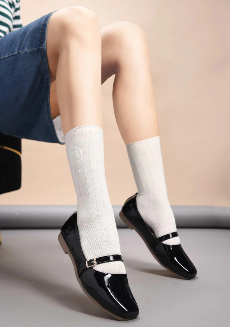 Square Toe Slip-On Casual Shoes - Image 8